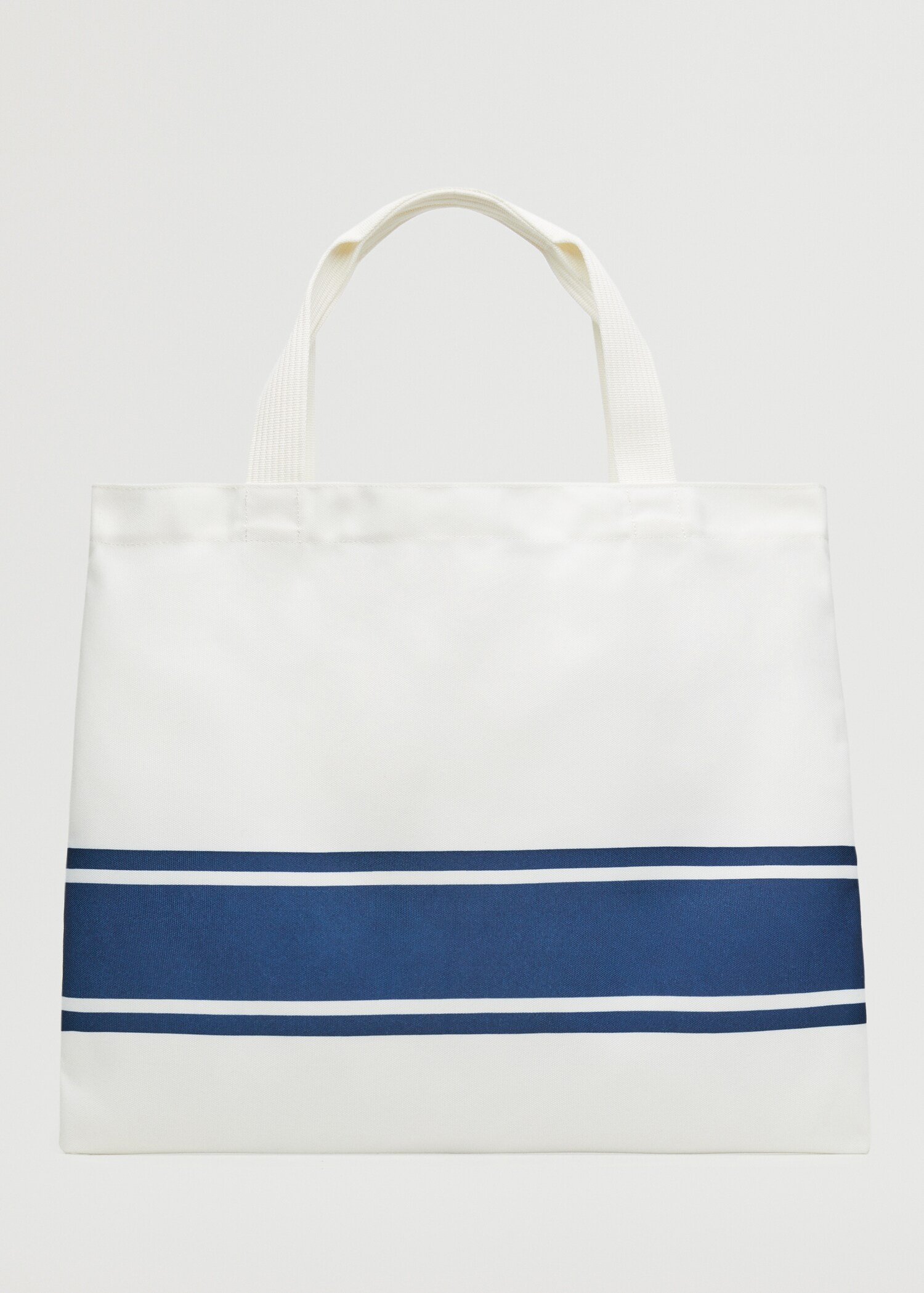Pruhovaná kabelka shopper - Zboží bez modelu