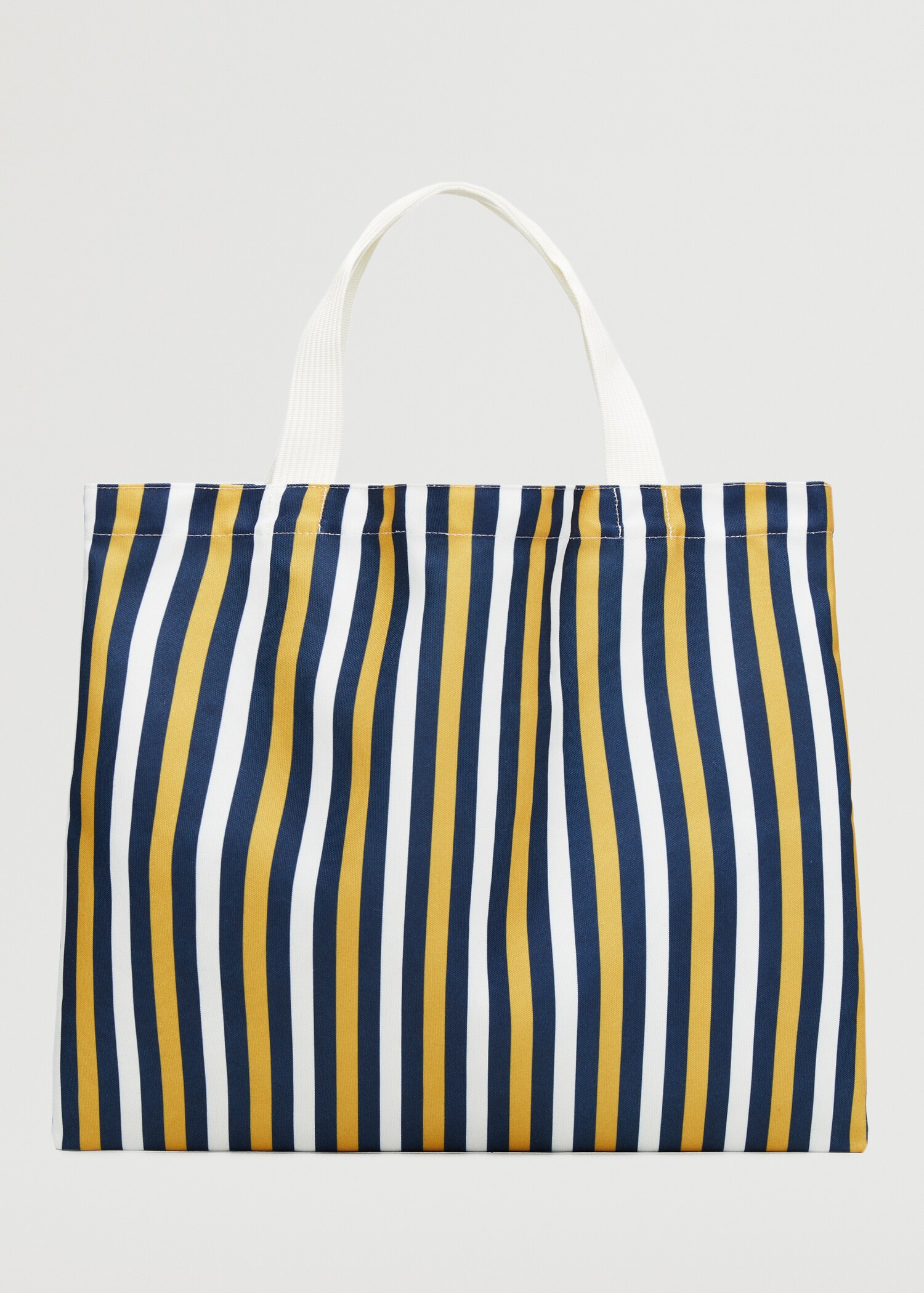 Pruhovaná kabelka shopper - Zboží bez modelu