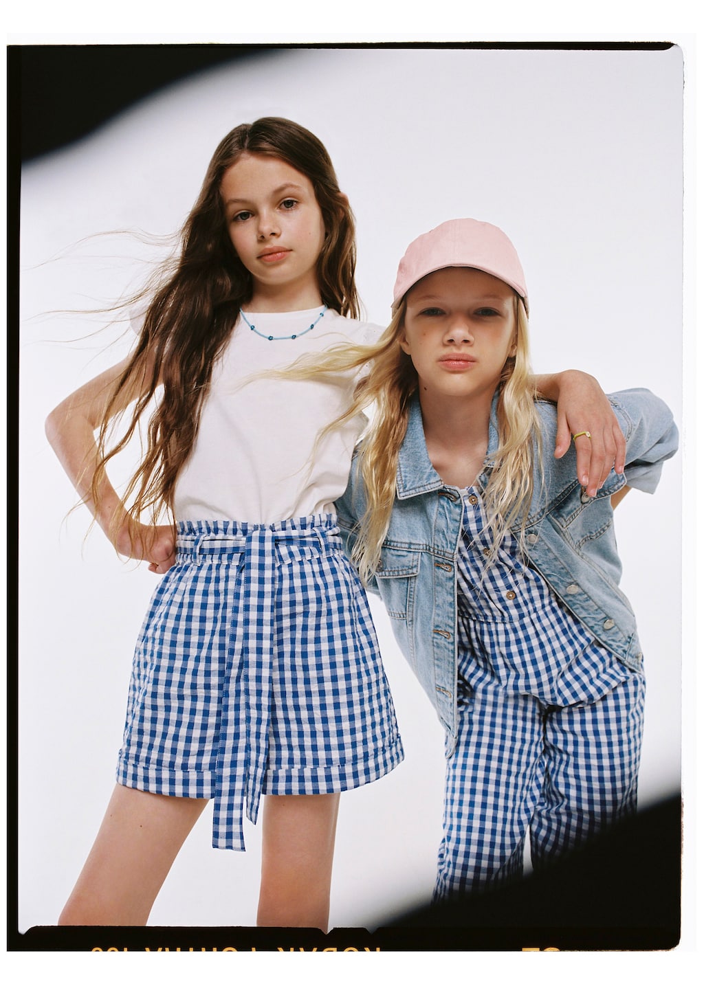 Short cuadros vichy hotsell