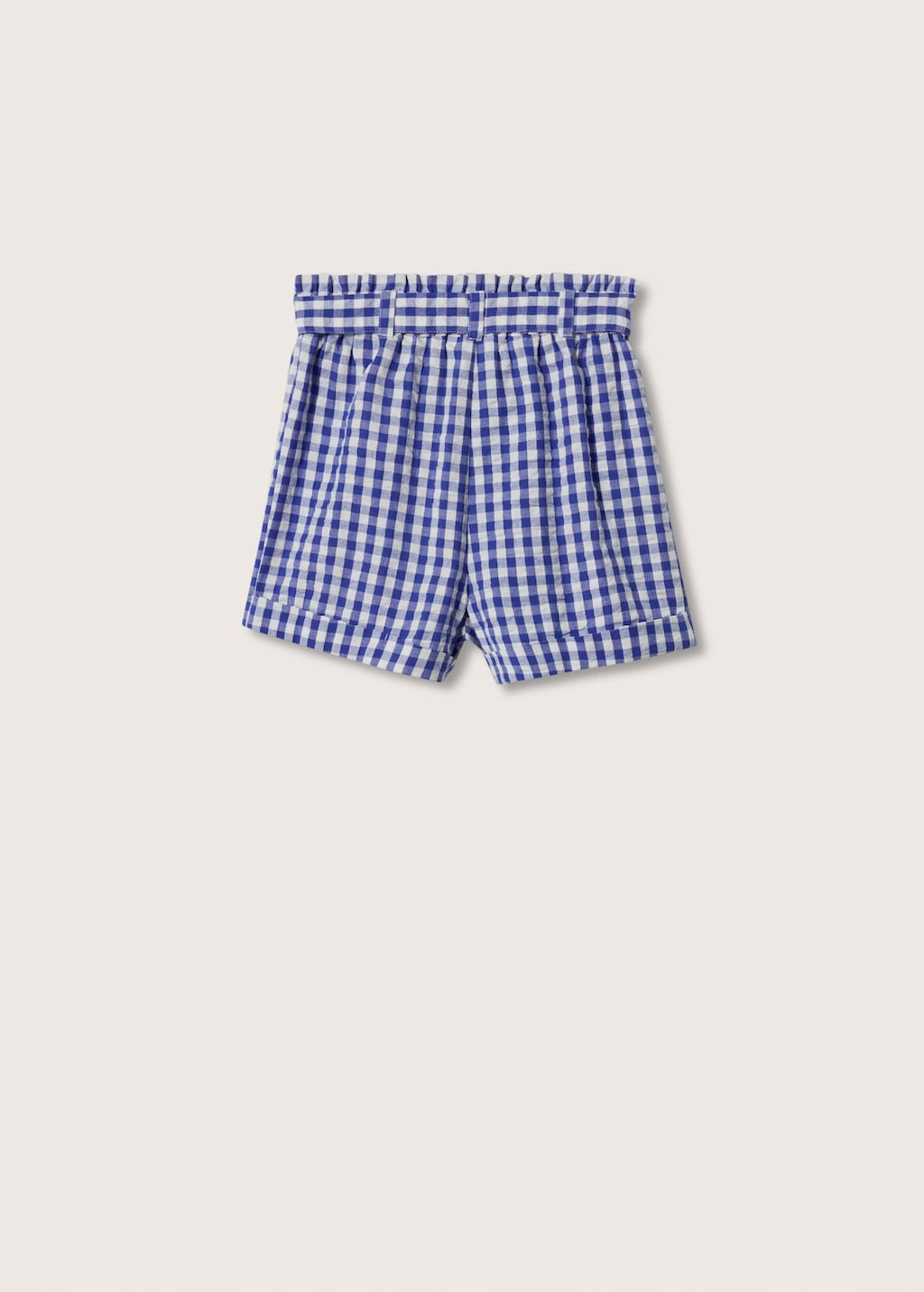 Short cuadros vichy hotsell