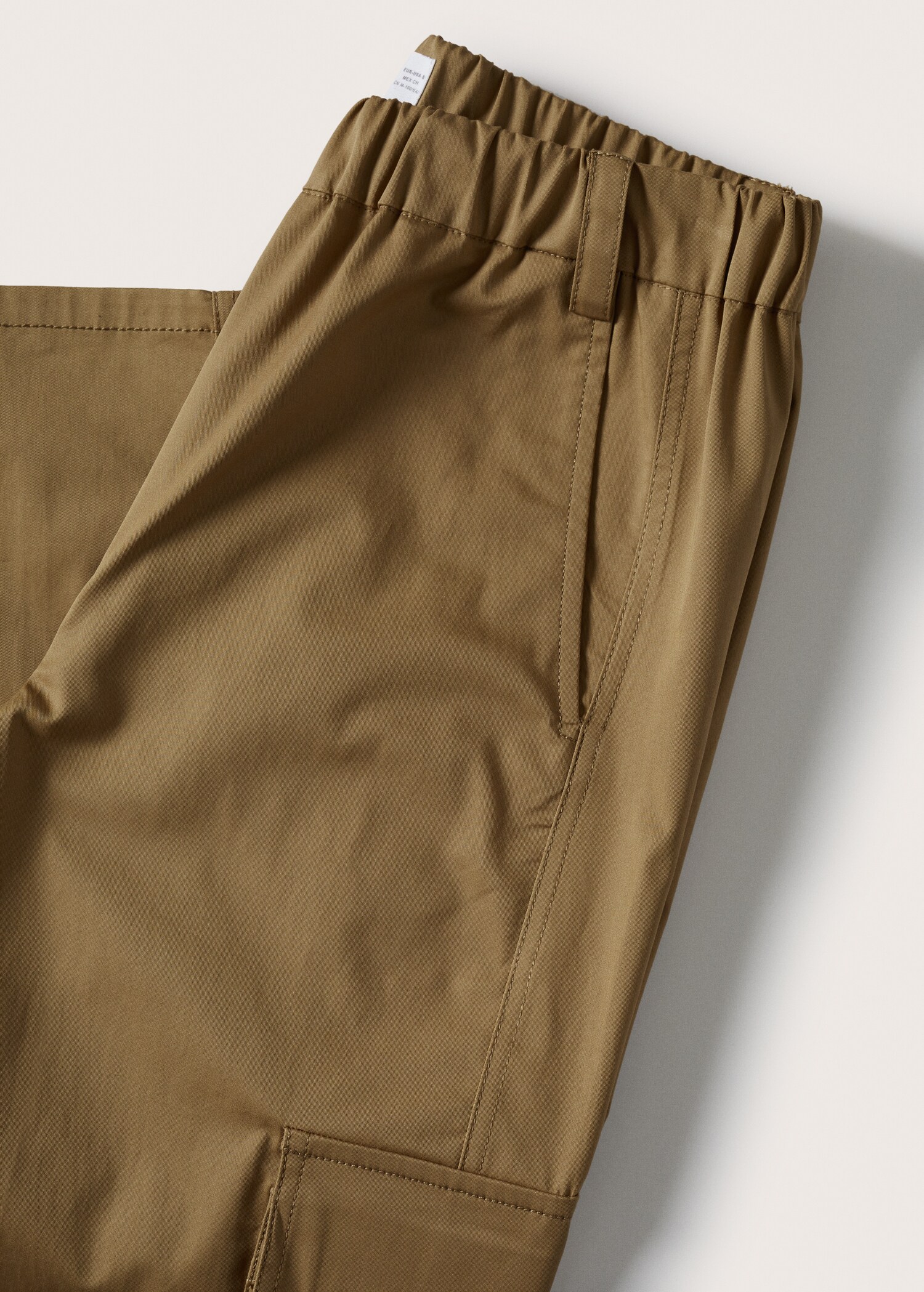 Cotton cargo trousers - Details of the article 8