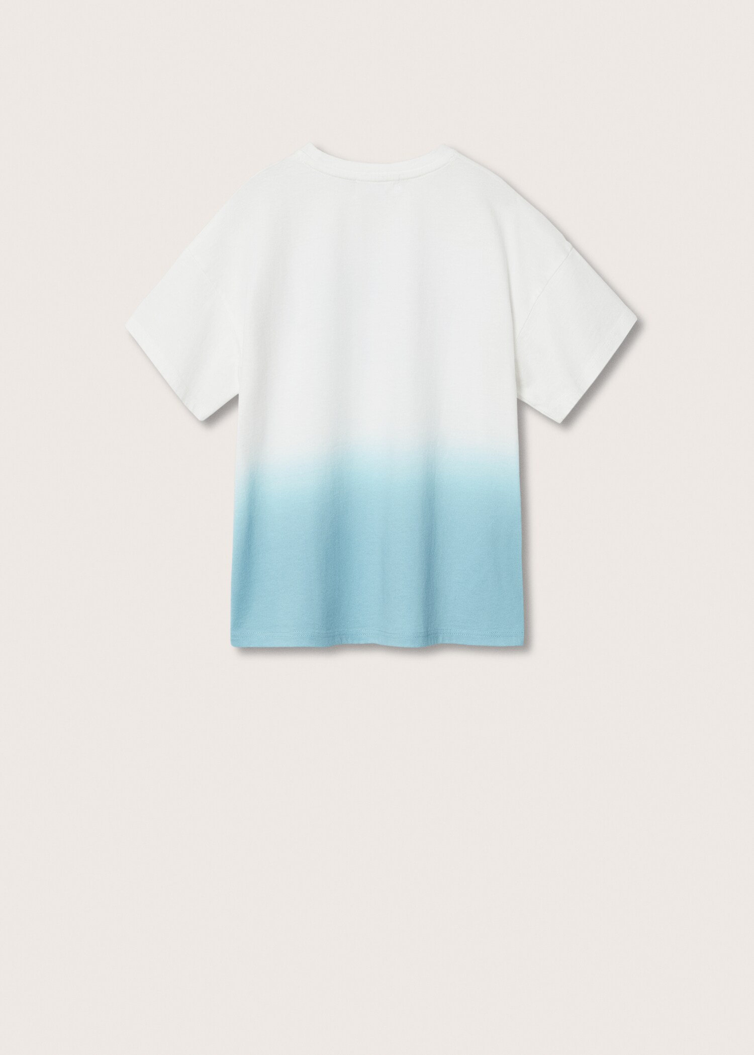 Tričko tie-dye s nápisem - Zadní strana zboží