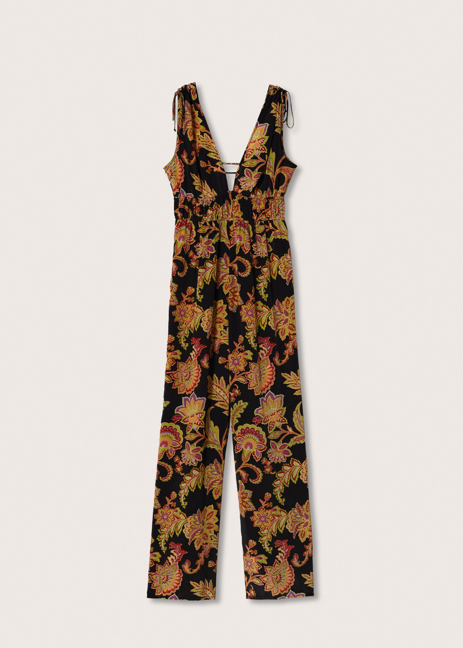 Floral fluid jumpsuit - Article without model