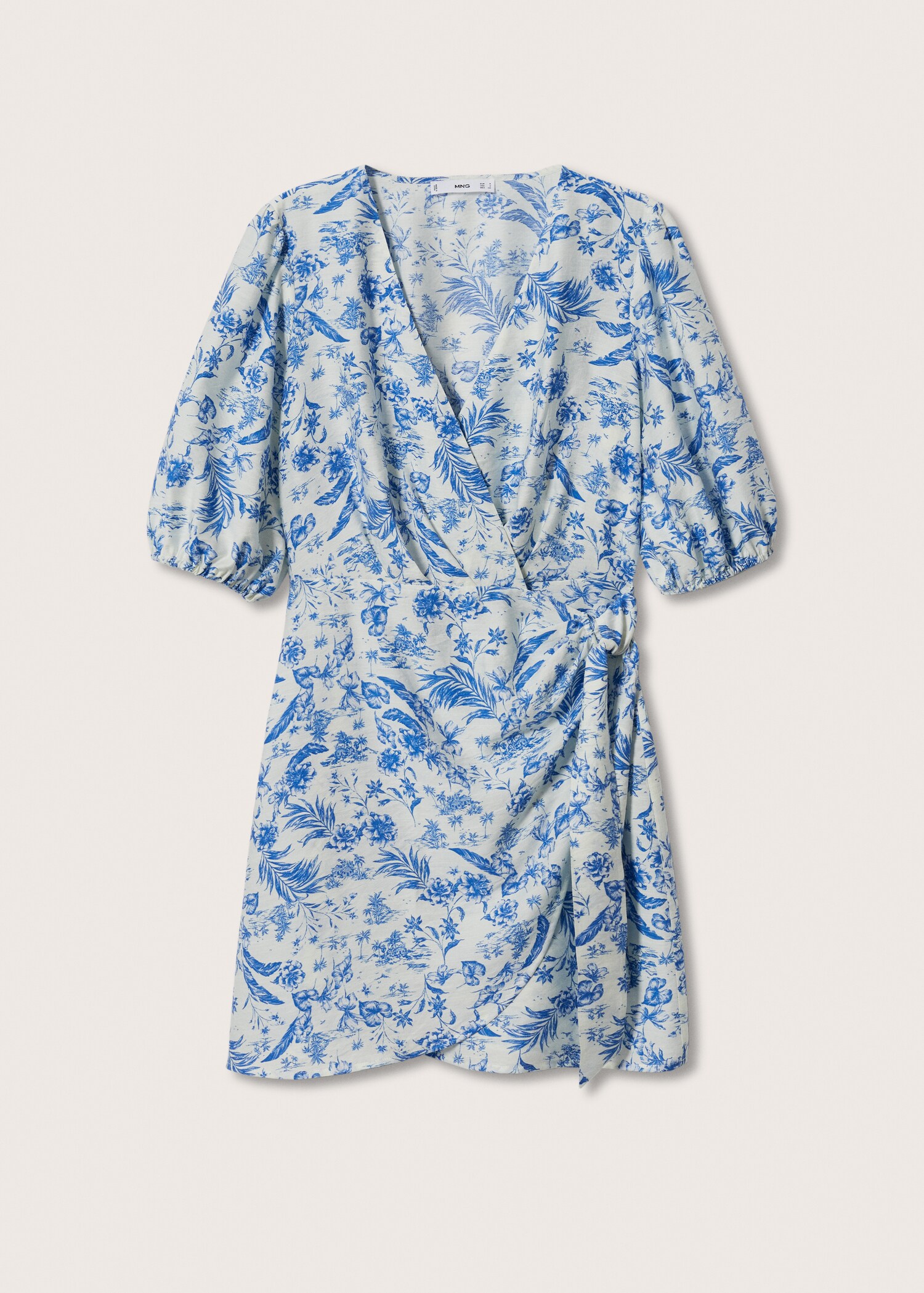Print wrap dress - Article without model