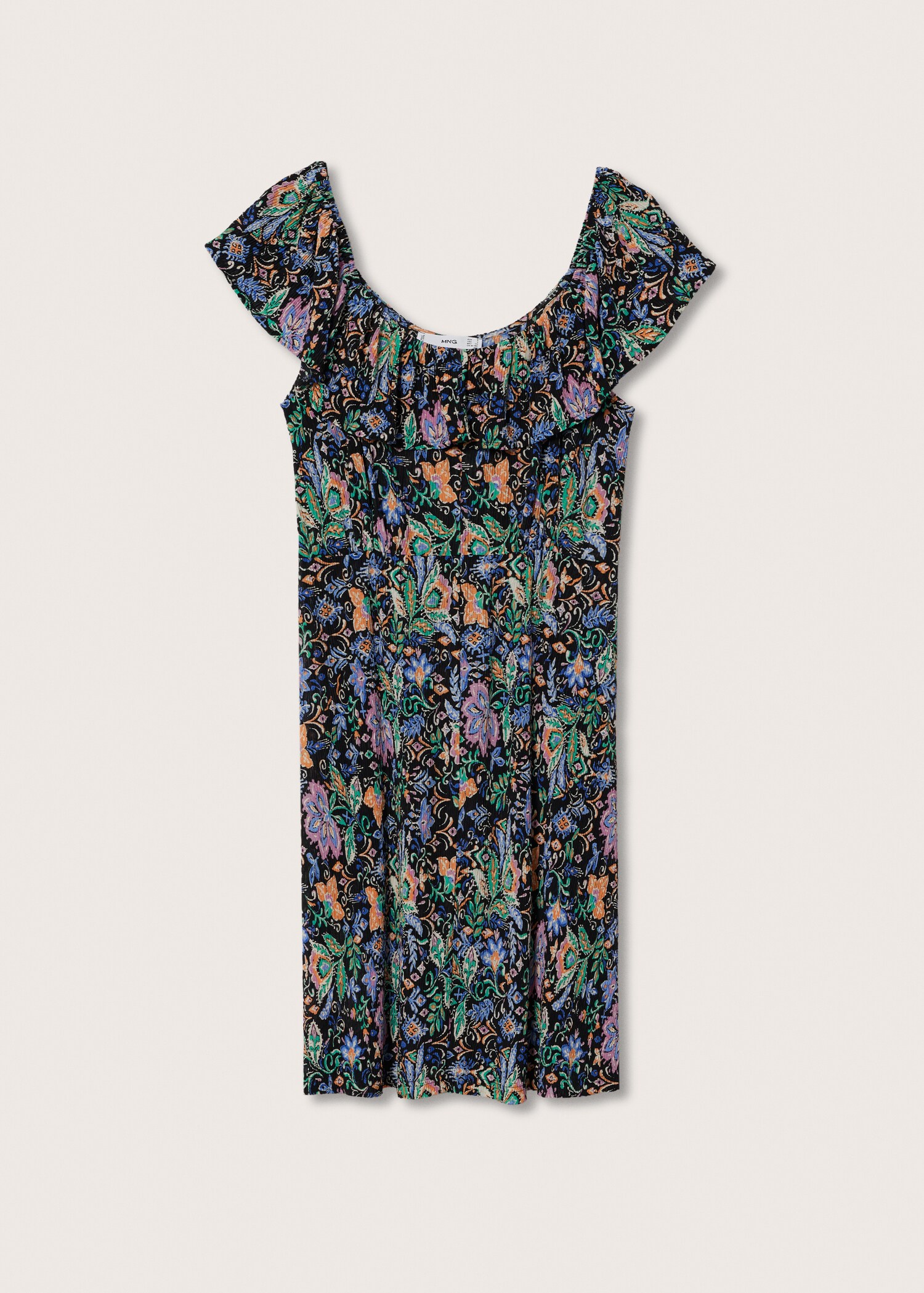 Vestit estampat textura - Article sense model