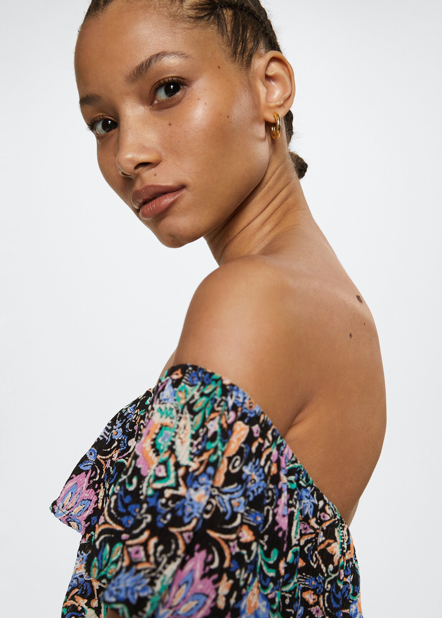 Vestit estampat textura - Detall de l'article 1