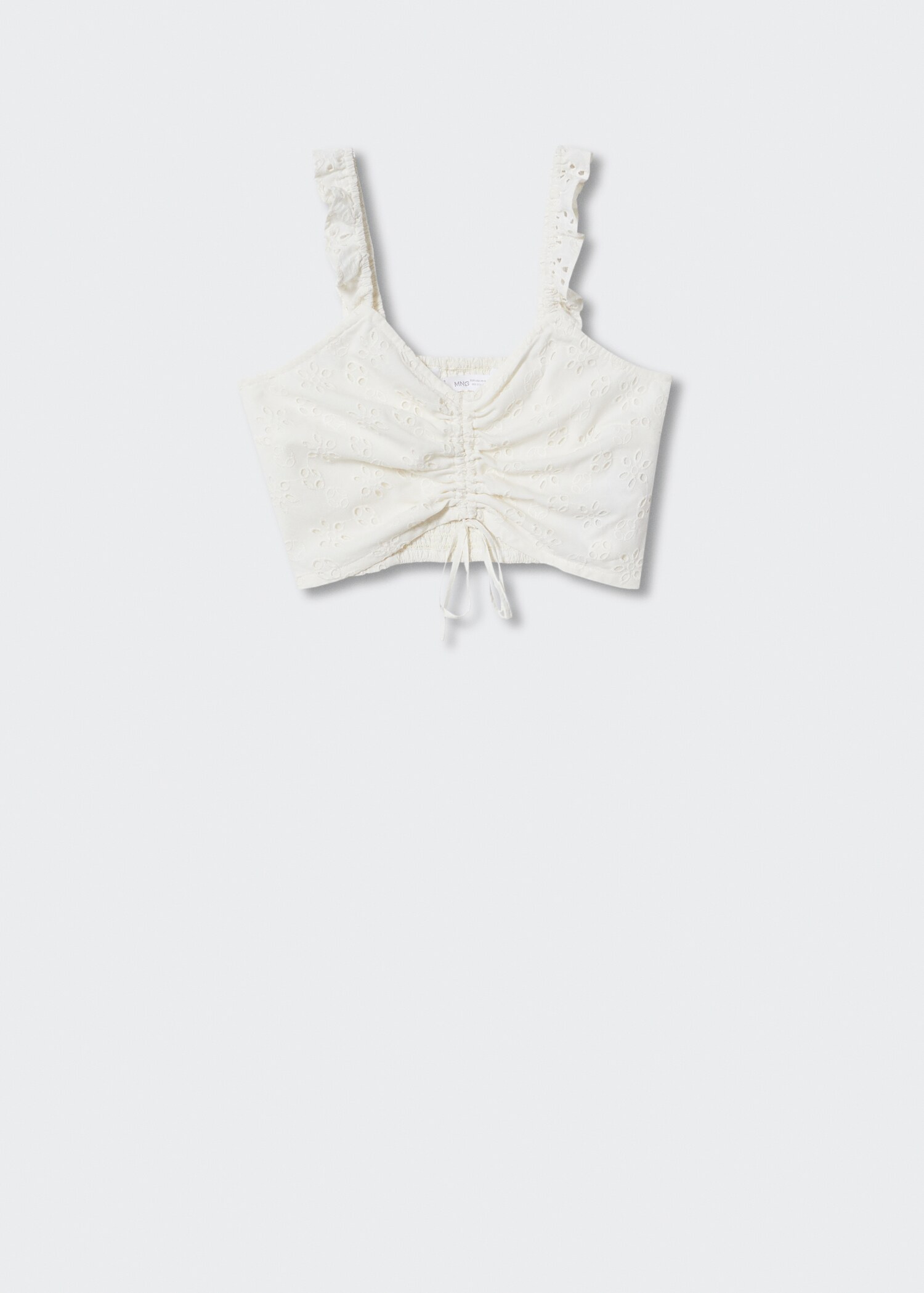 Floral embroidered top - Article without model