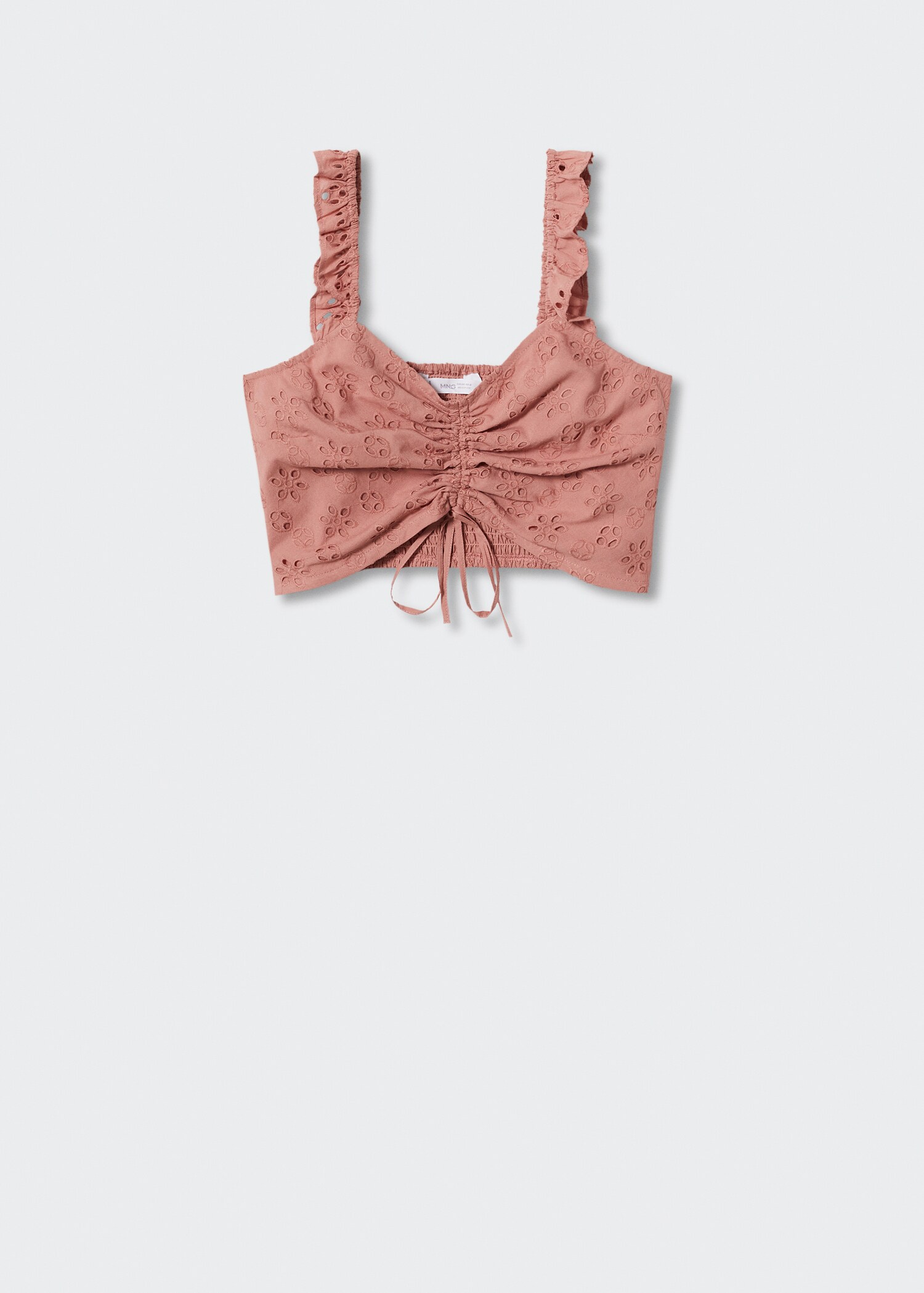 Floral embroidered top - Article without model