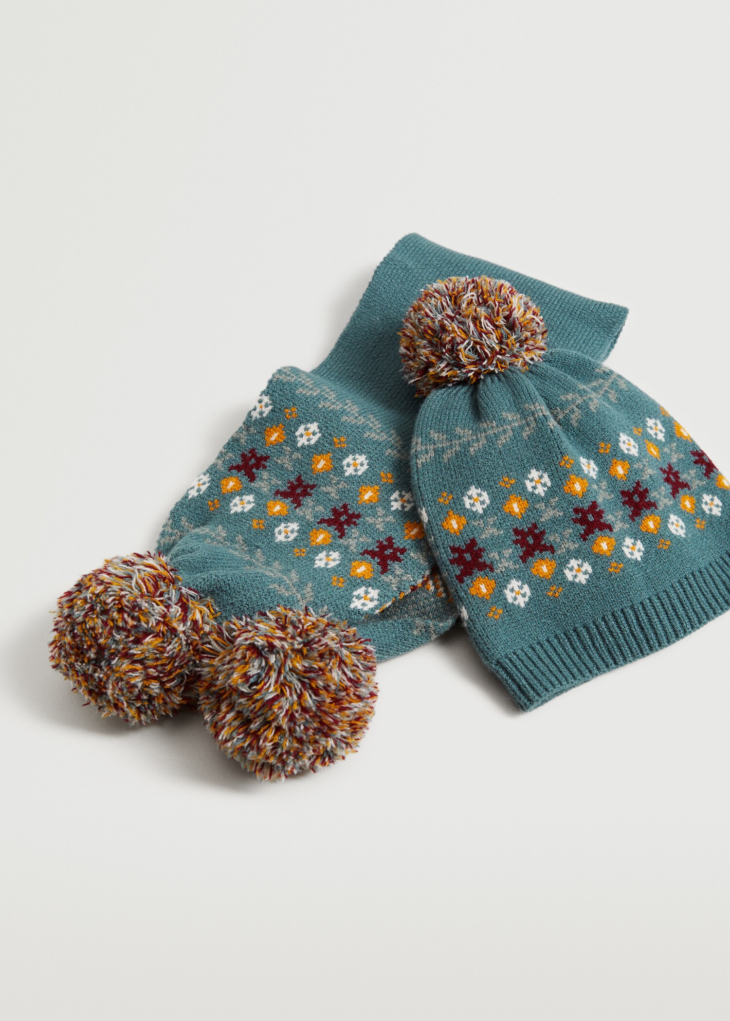 Gorro jacquard pompón - Detalle del artículo 2
