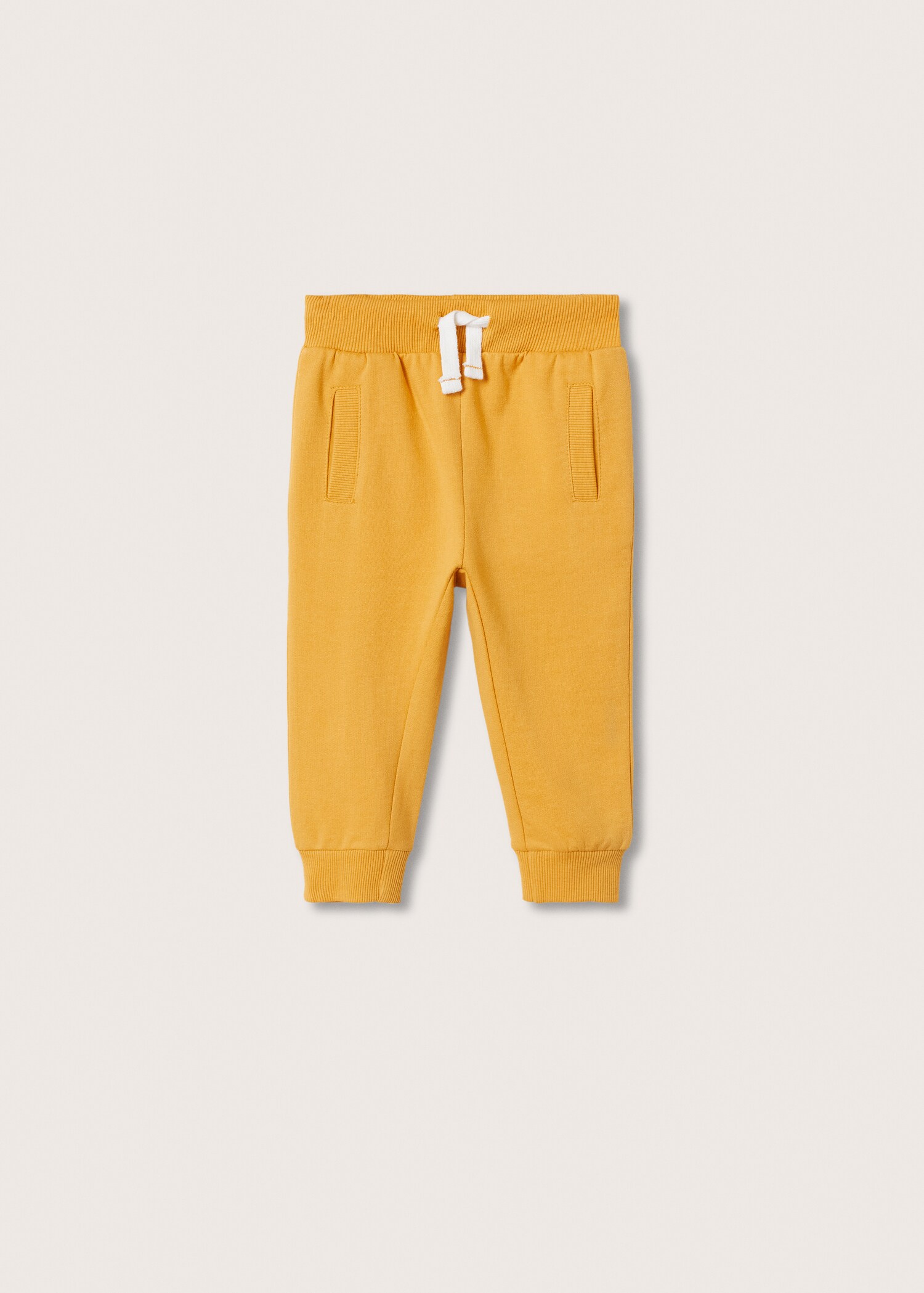 Cotton jogger-style trousers - Article without model