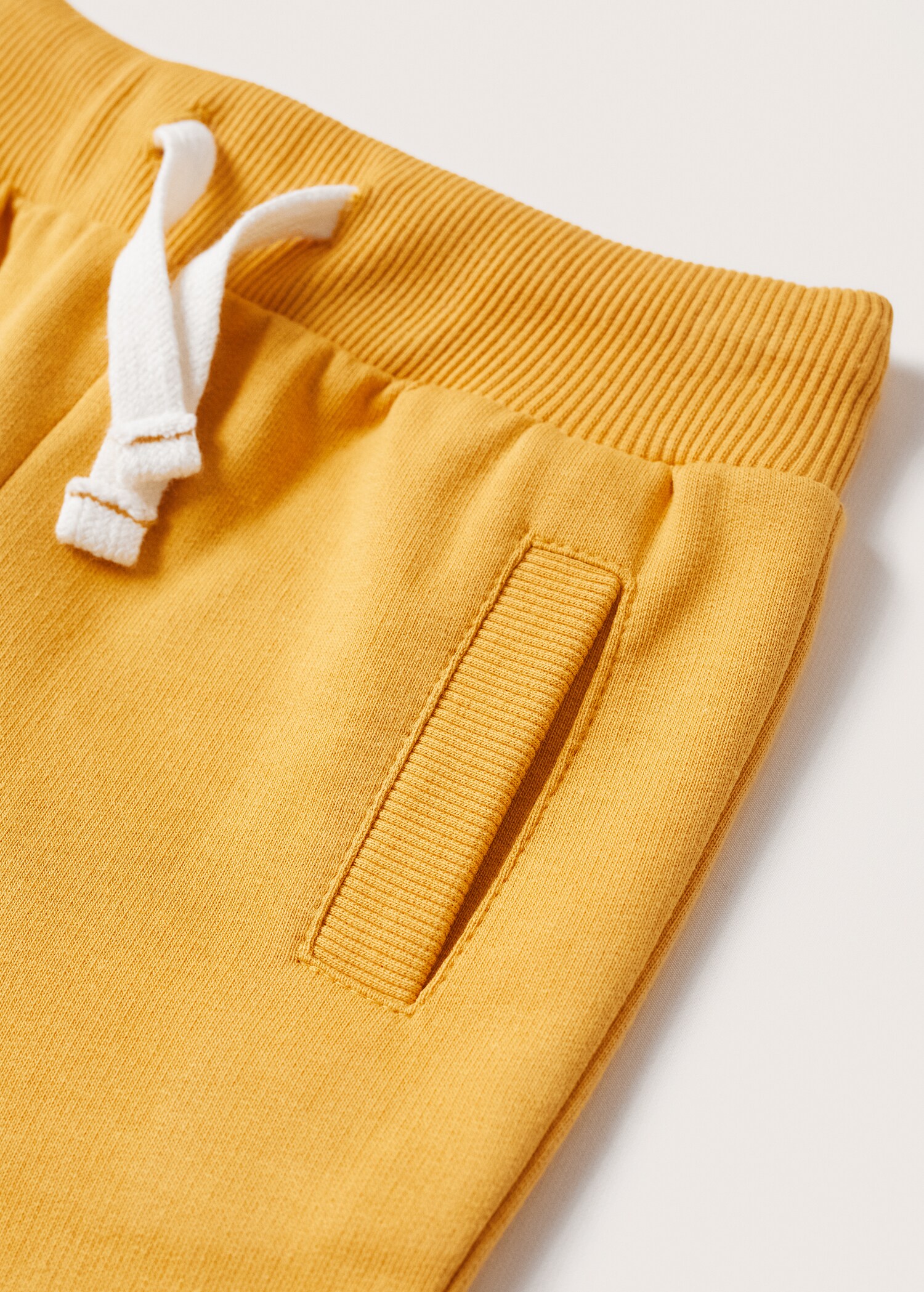 Cotton jogger-style trousers - Details of the article 9