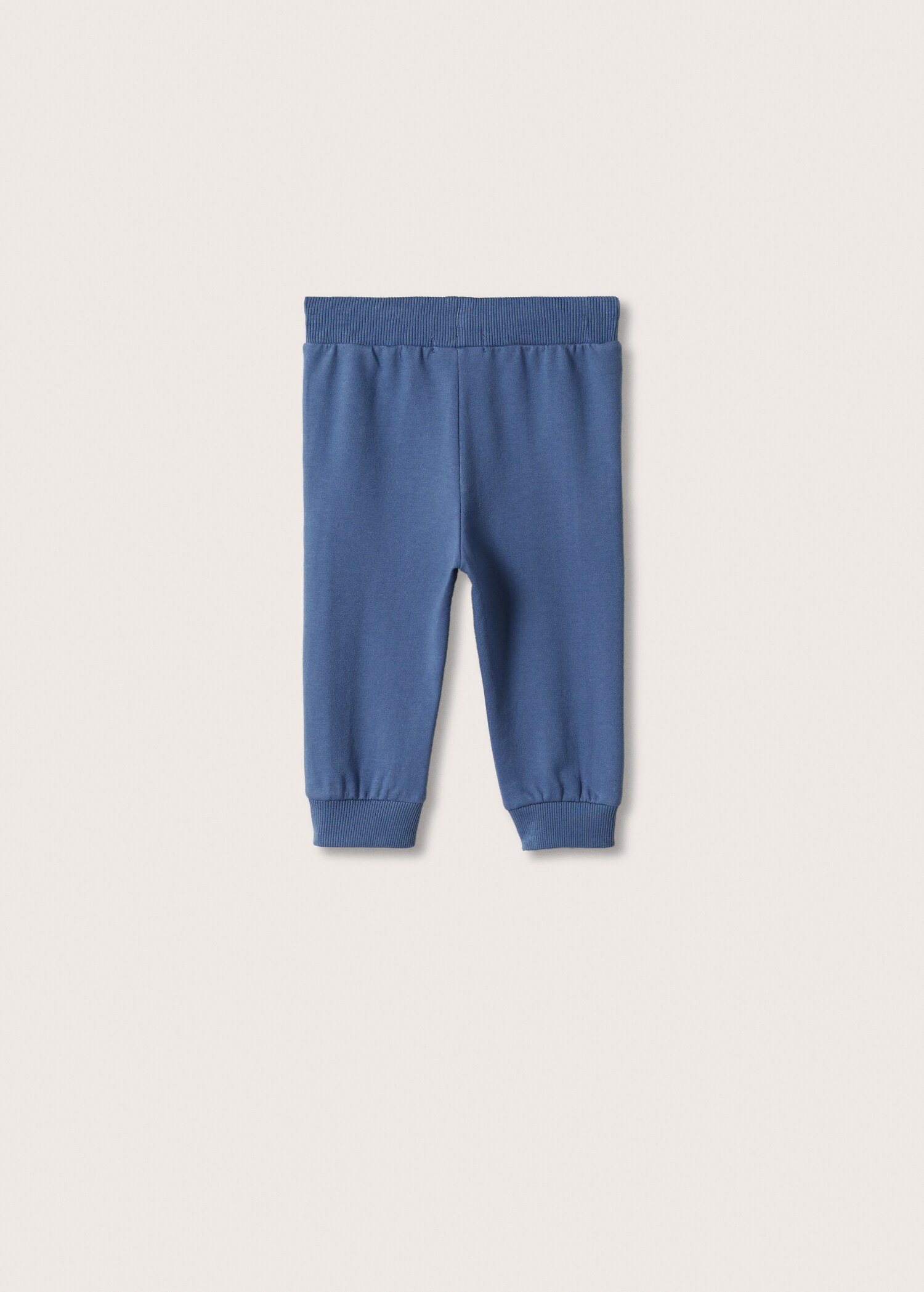 Cotton jogger-style trousers - Reverse of the article