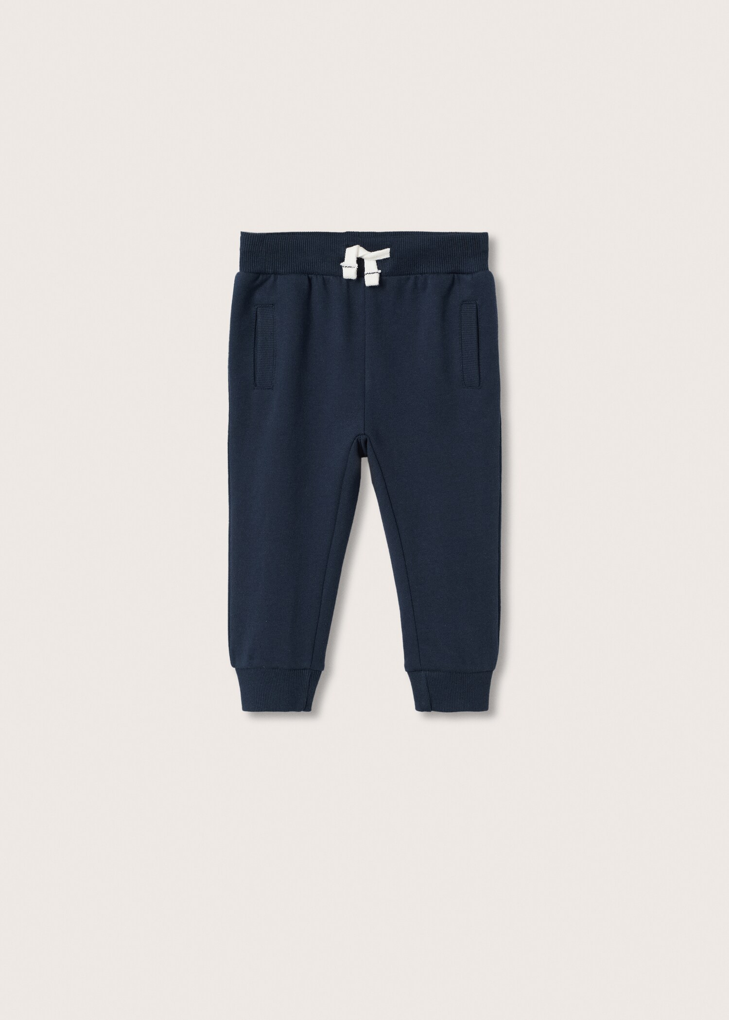 Cotton jogger-style trousers - Article without model