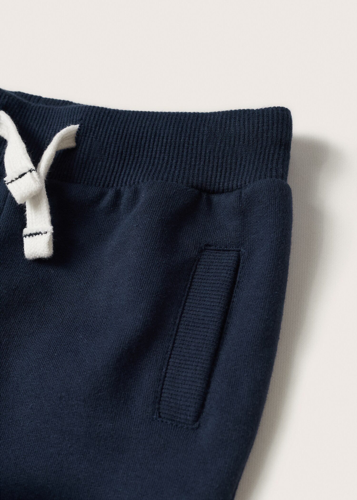 Cotton jogger-style trousers - Details of the article 9