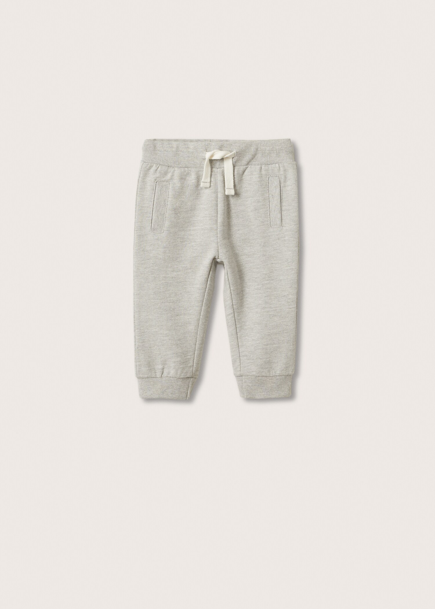 Cotton jogger-style trousers - Article without model