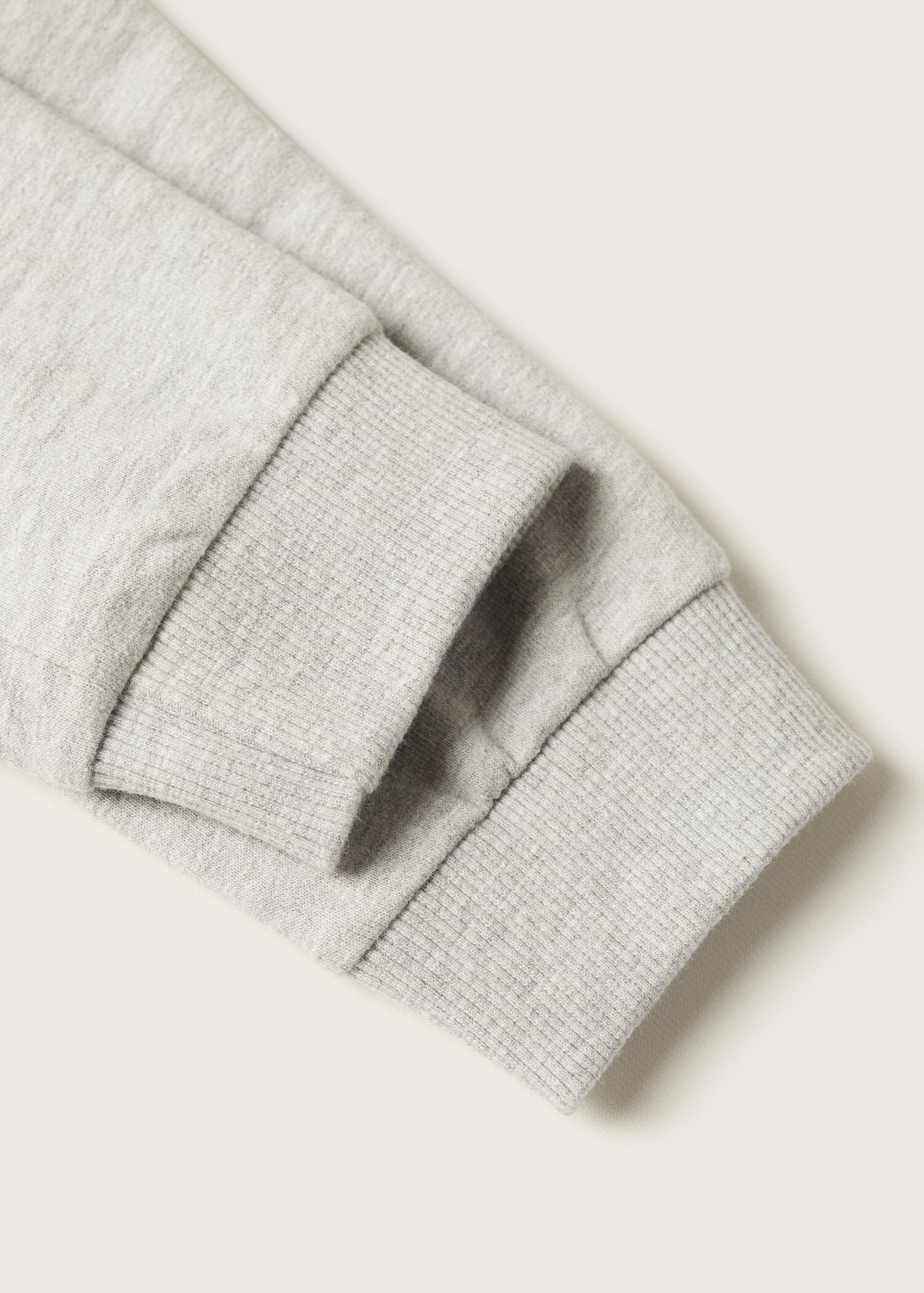 Cotton jogger-style trousers - Details of the article 9