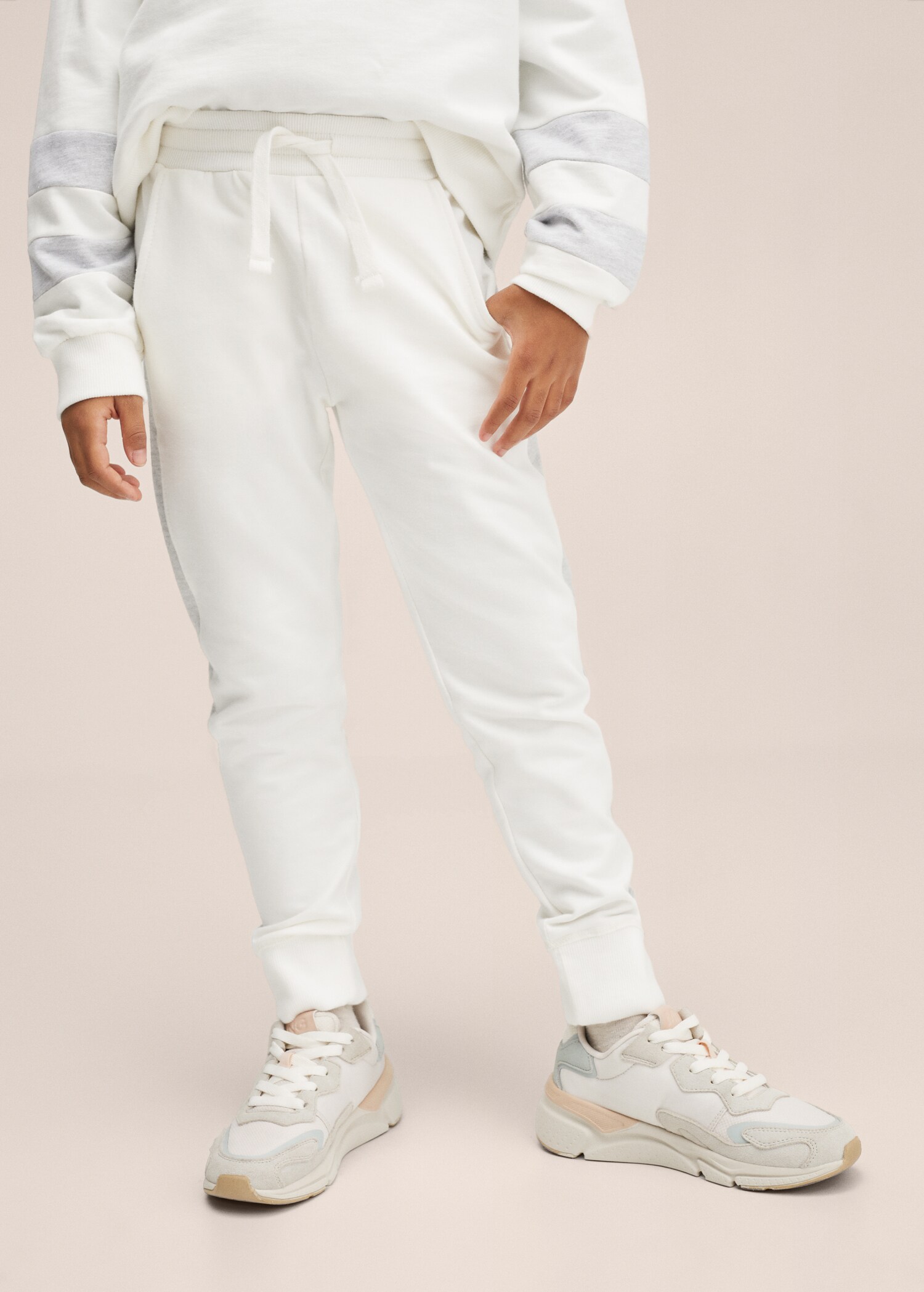Kalhoty jogger s pruhy - Detail zboží 2