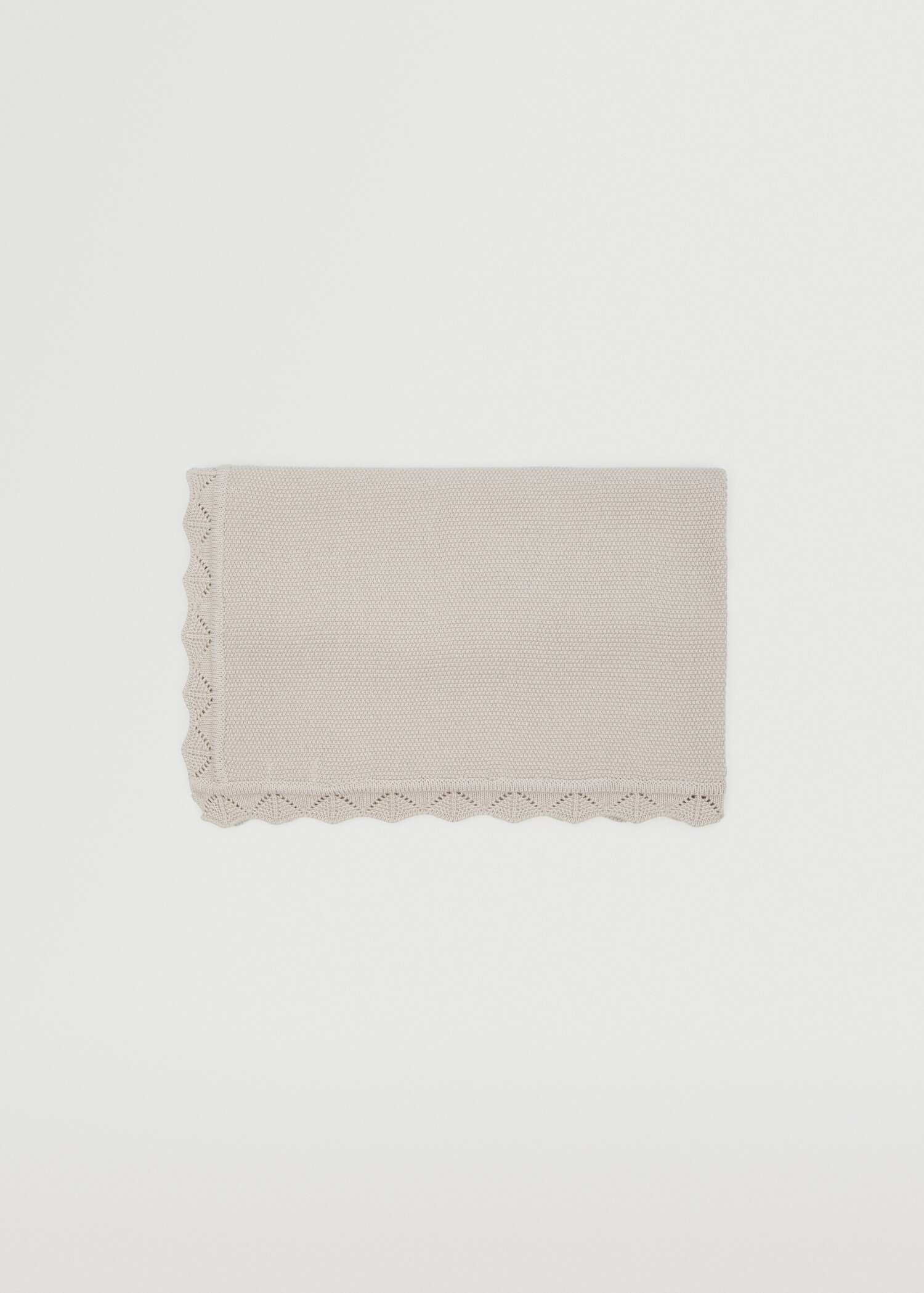 Knitted cotton muslin - Article without model