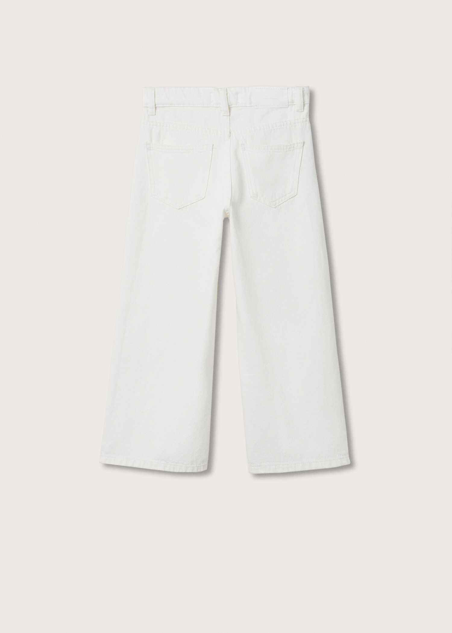 Jeans culotte - Reverso del artículo