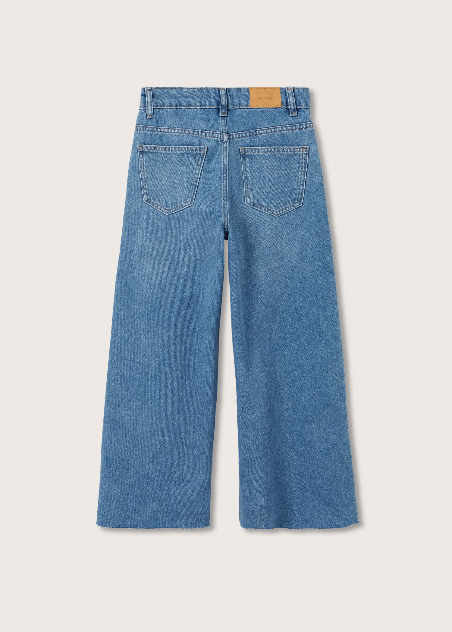 Jeans culotte - Reverso del artículo
