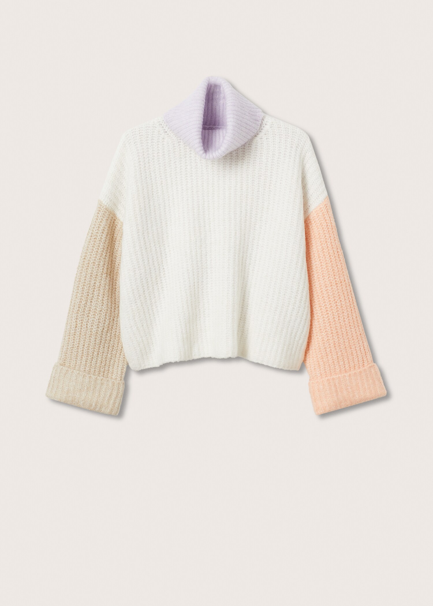Jersey punto cuello vuelto - Artículo sin modelo