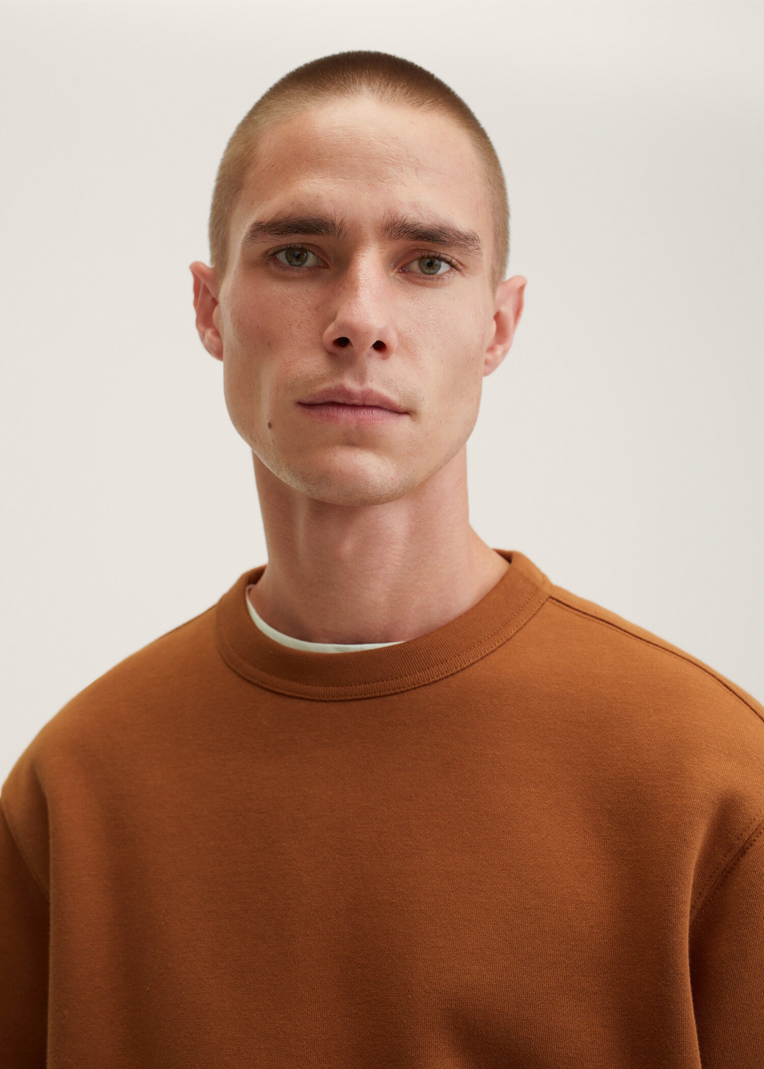 Plush cotton sweatshirt - Details of the article 1