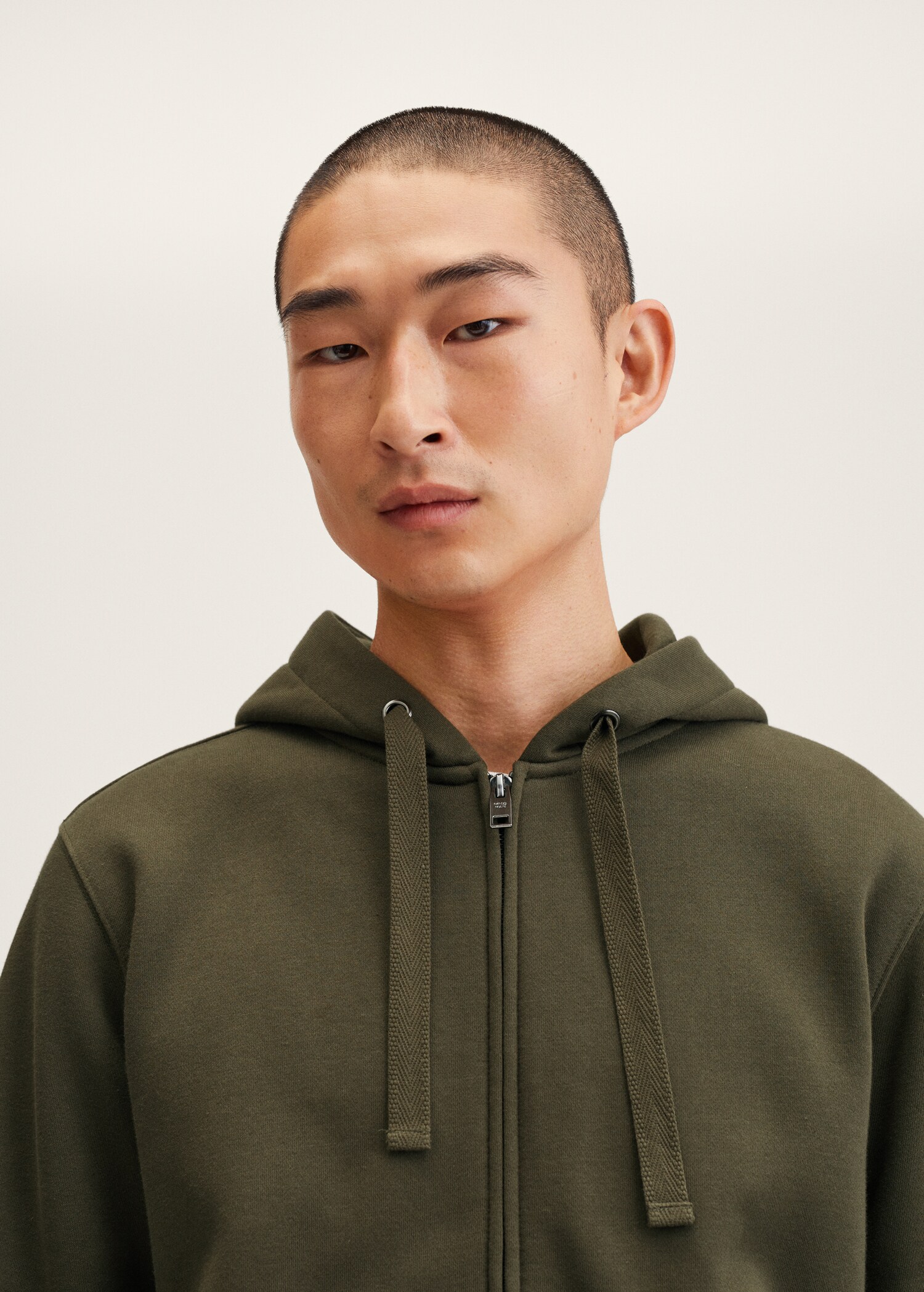 Sudadera algodón cremallera - Detalle del artículo 1
