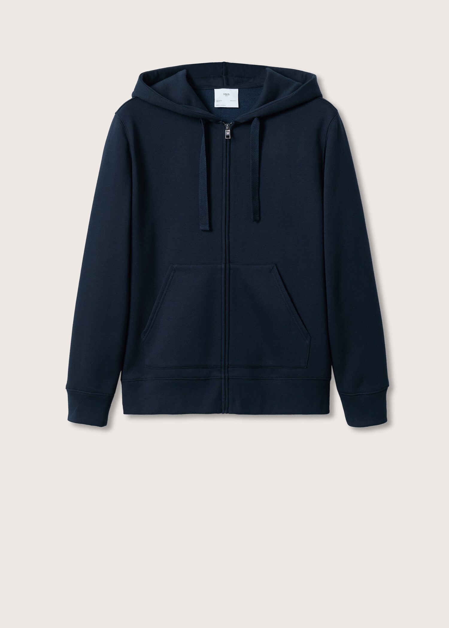 Sudadera algodón cremallera - Artículo sin modelo