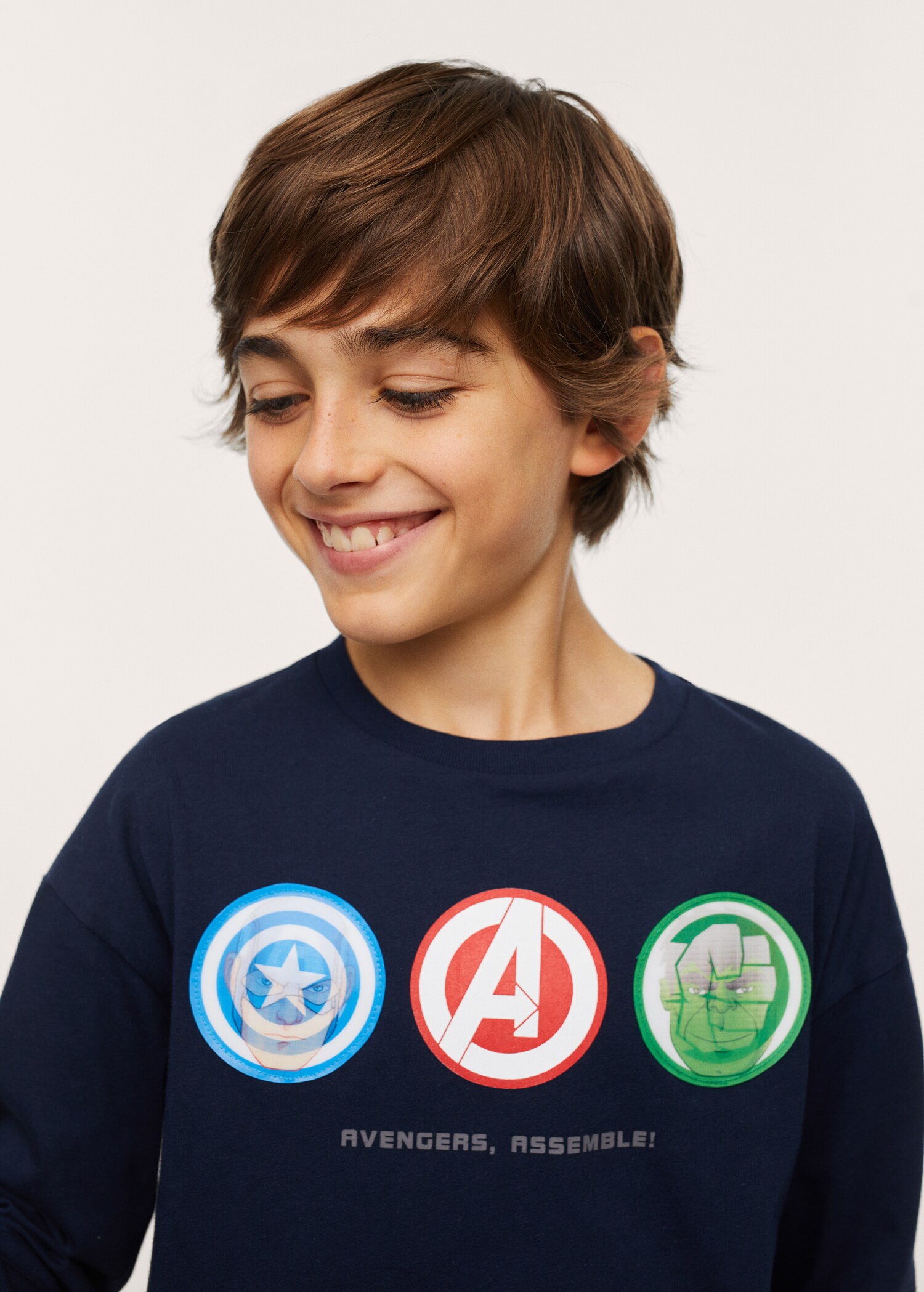 Camiseta manga larga holograma Marvel - Detalle del artículo 1