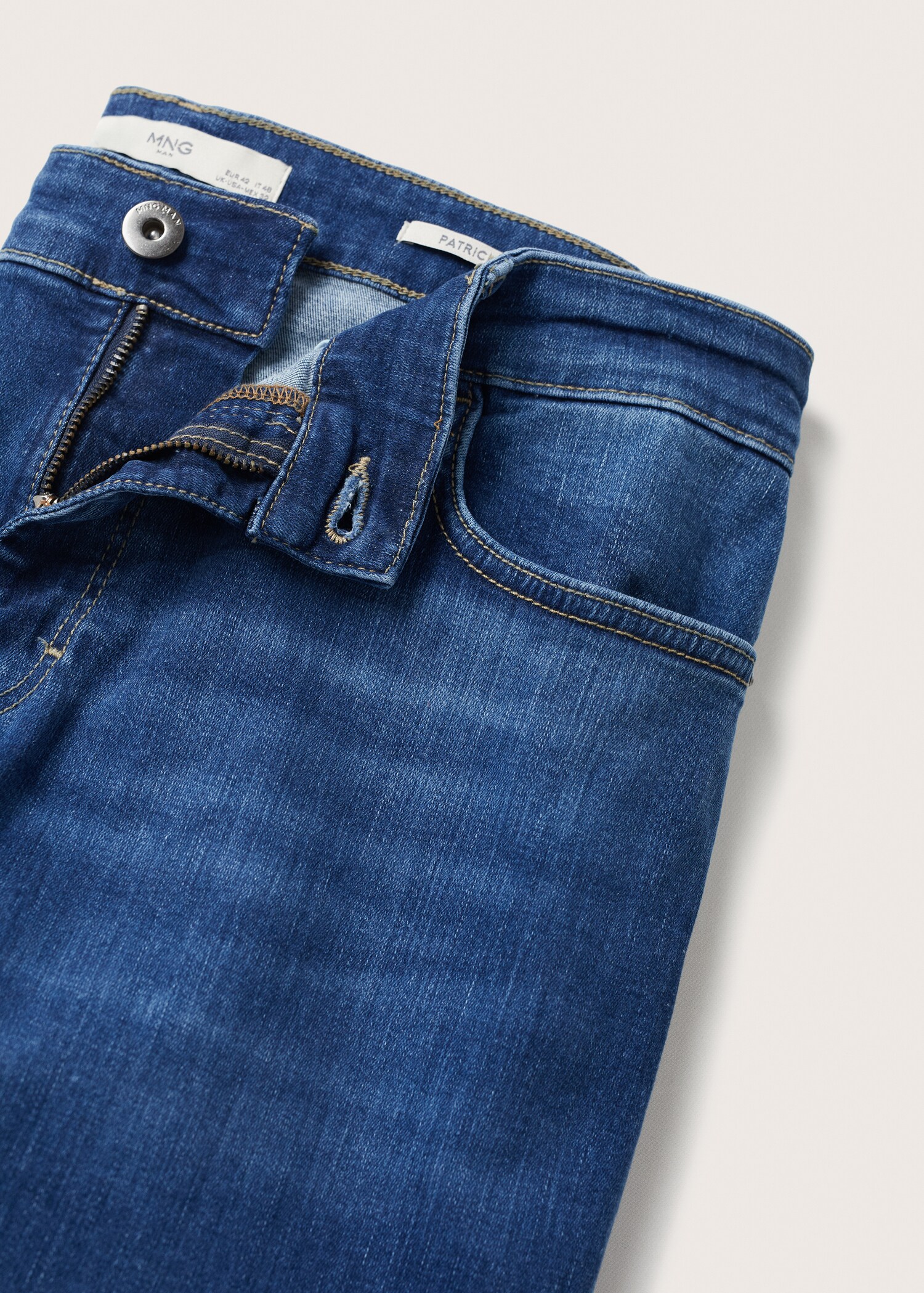 Texans Patrick slim fit Ultra Soft Touch - Detall de l'article 8