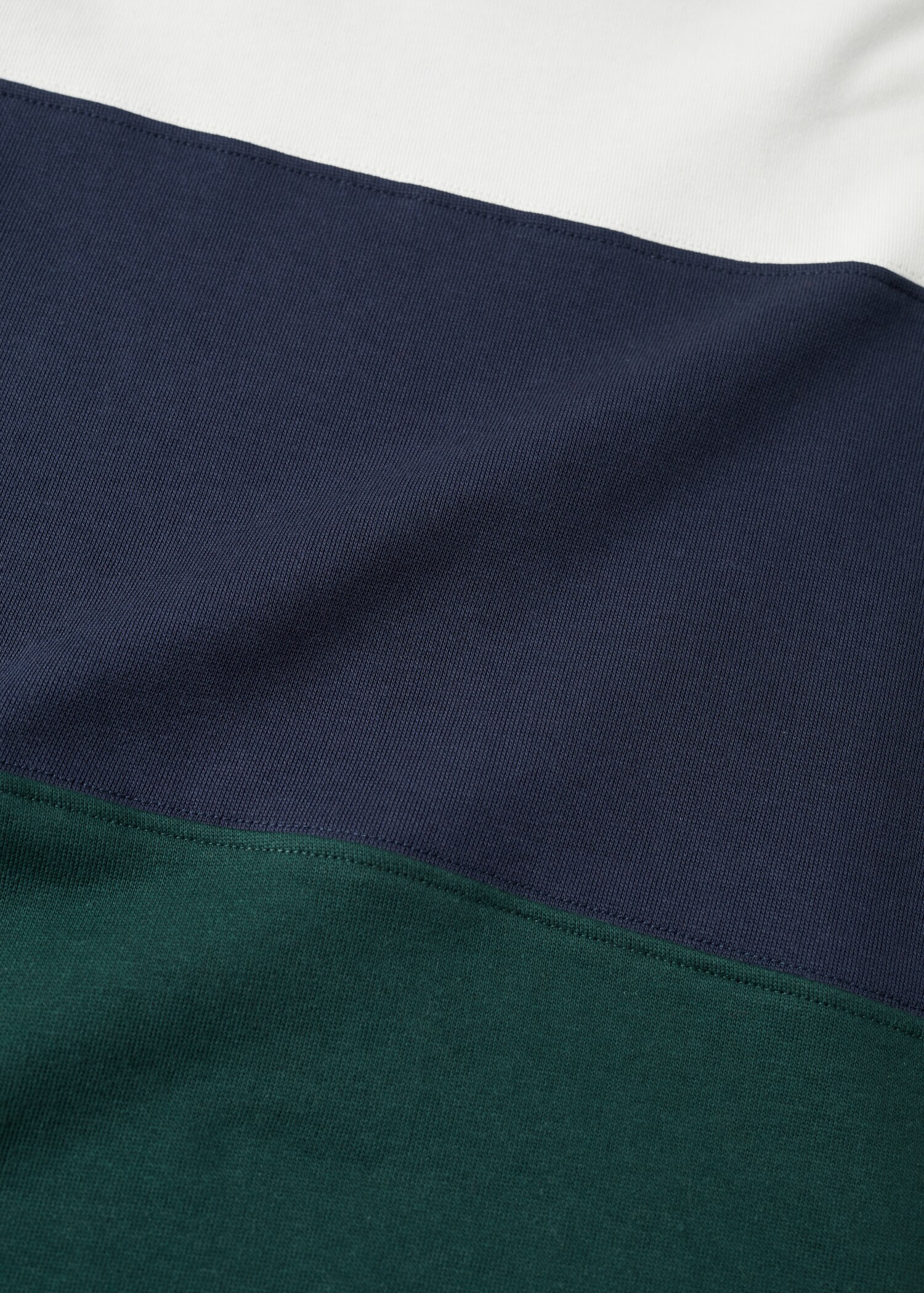 Sudadera felpa color block - Detalle del artículo 8