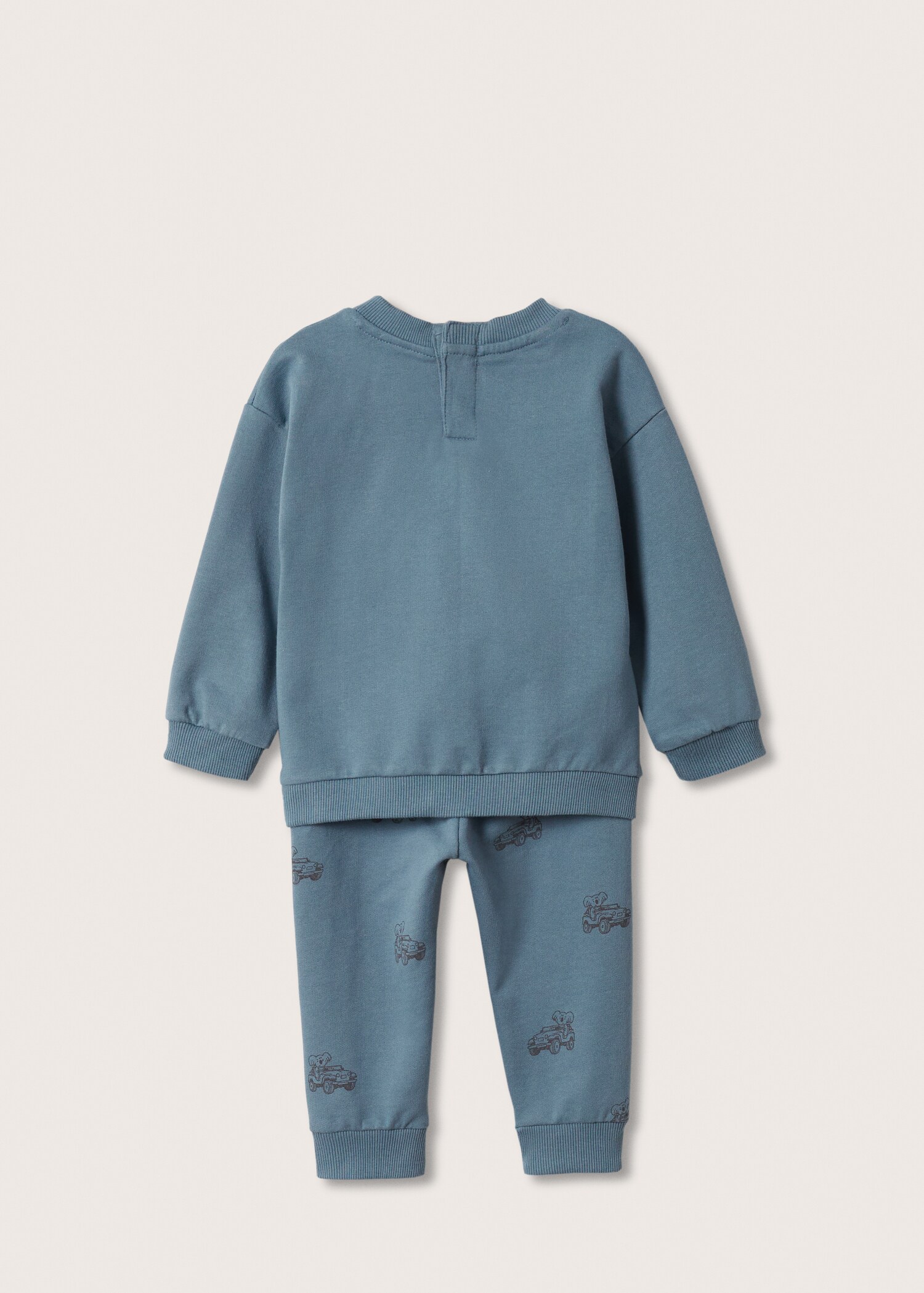 Pack with sweatshirt and trousers - Reverse of the article