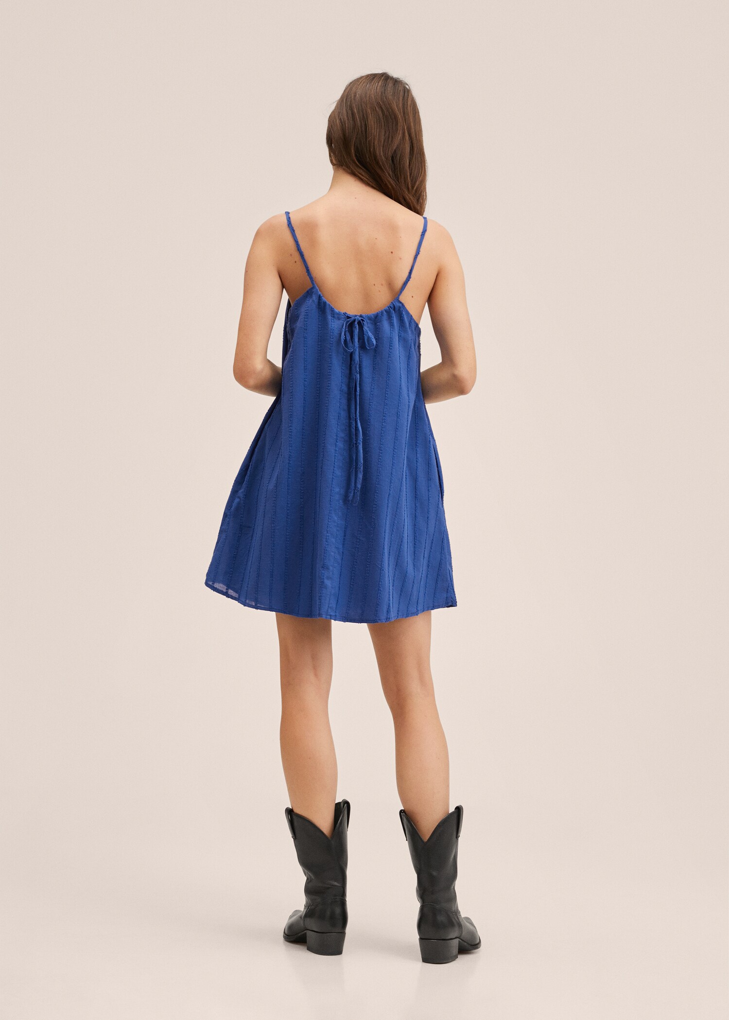 100% cotton dress - Reverse of the article