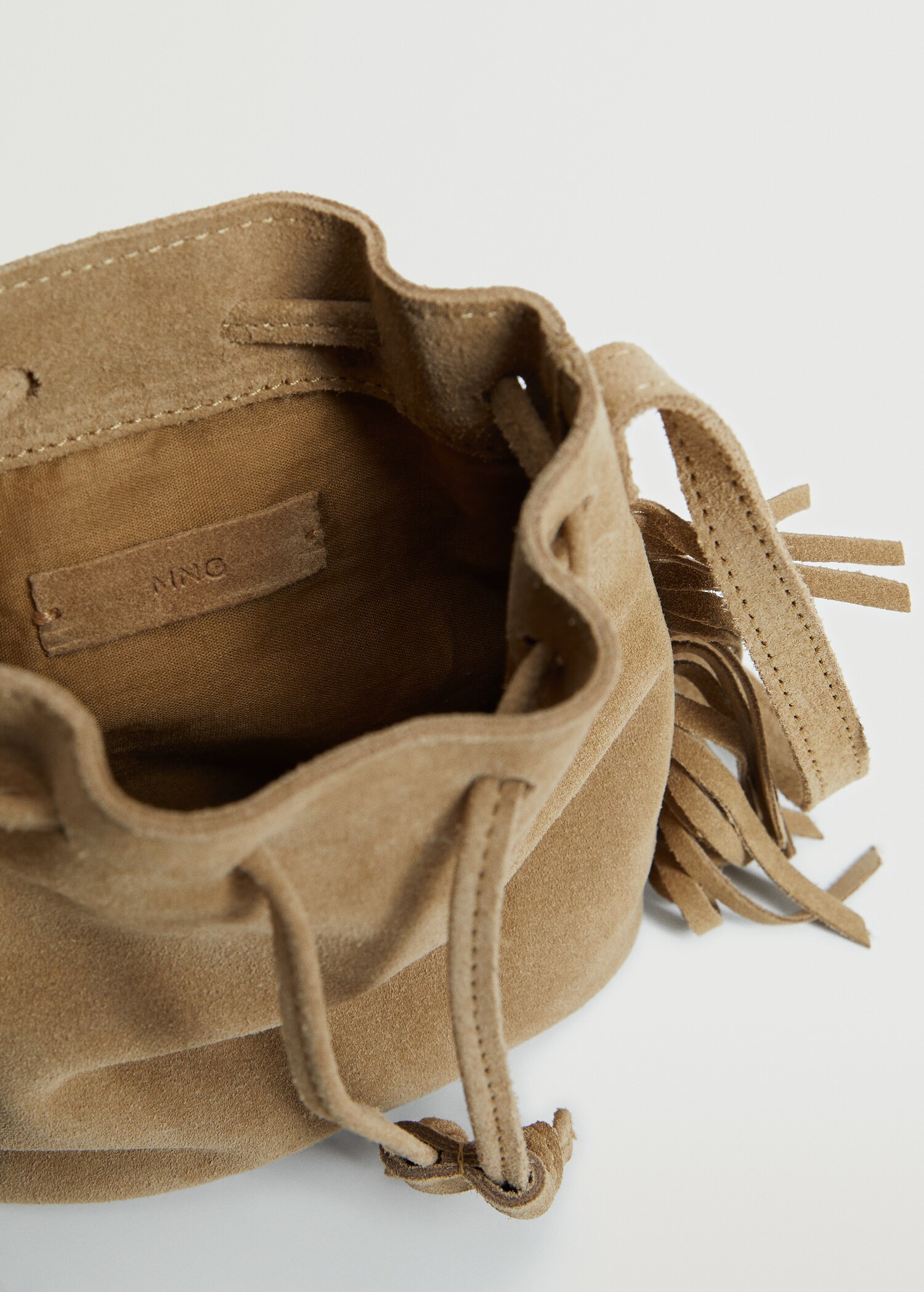 Bolso saco piel flecos - Detalle del artículo 2