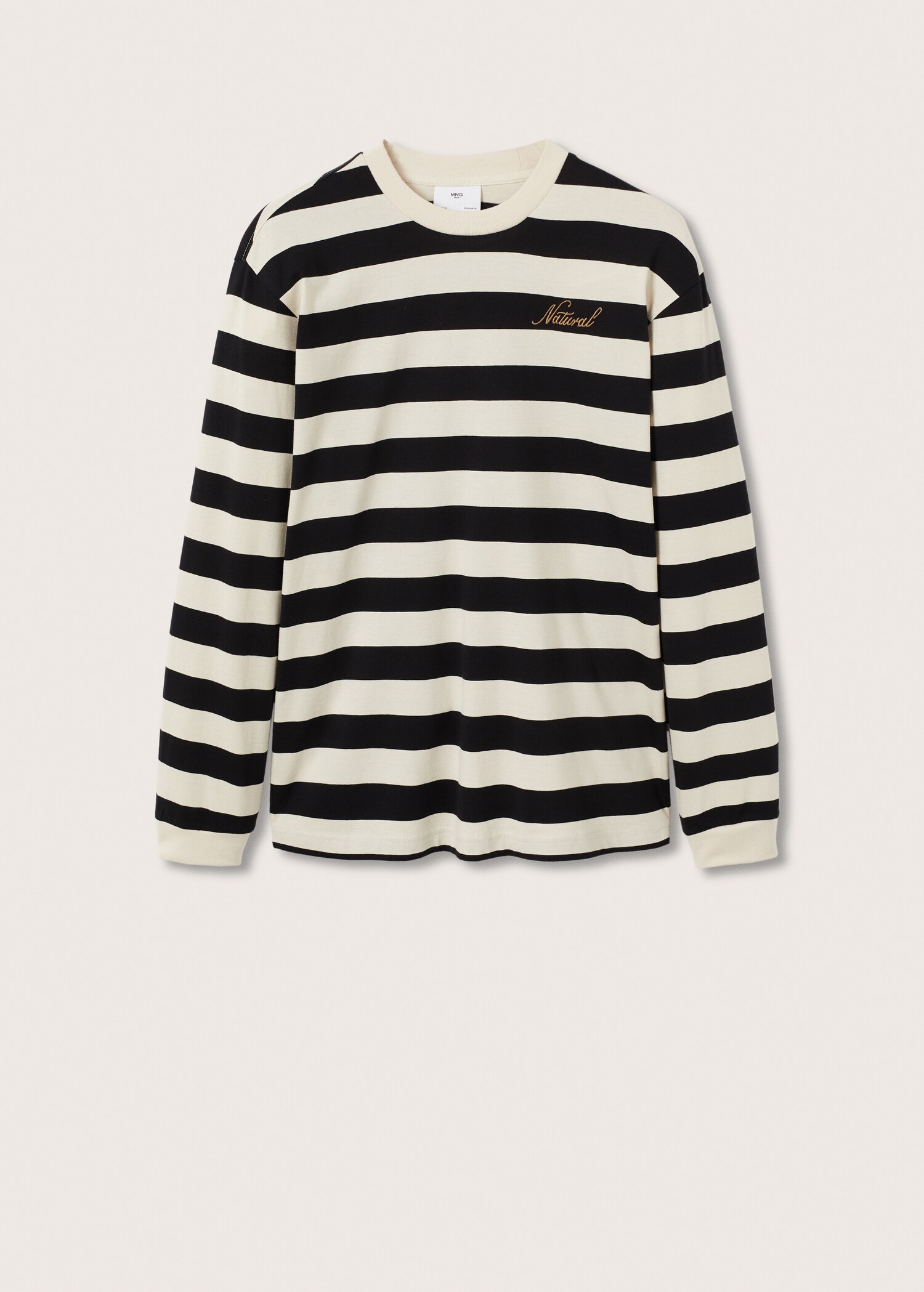 Striped long sleeves t-shirt - Article without model
