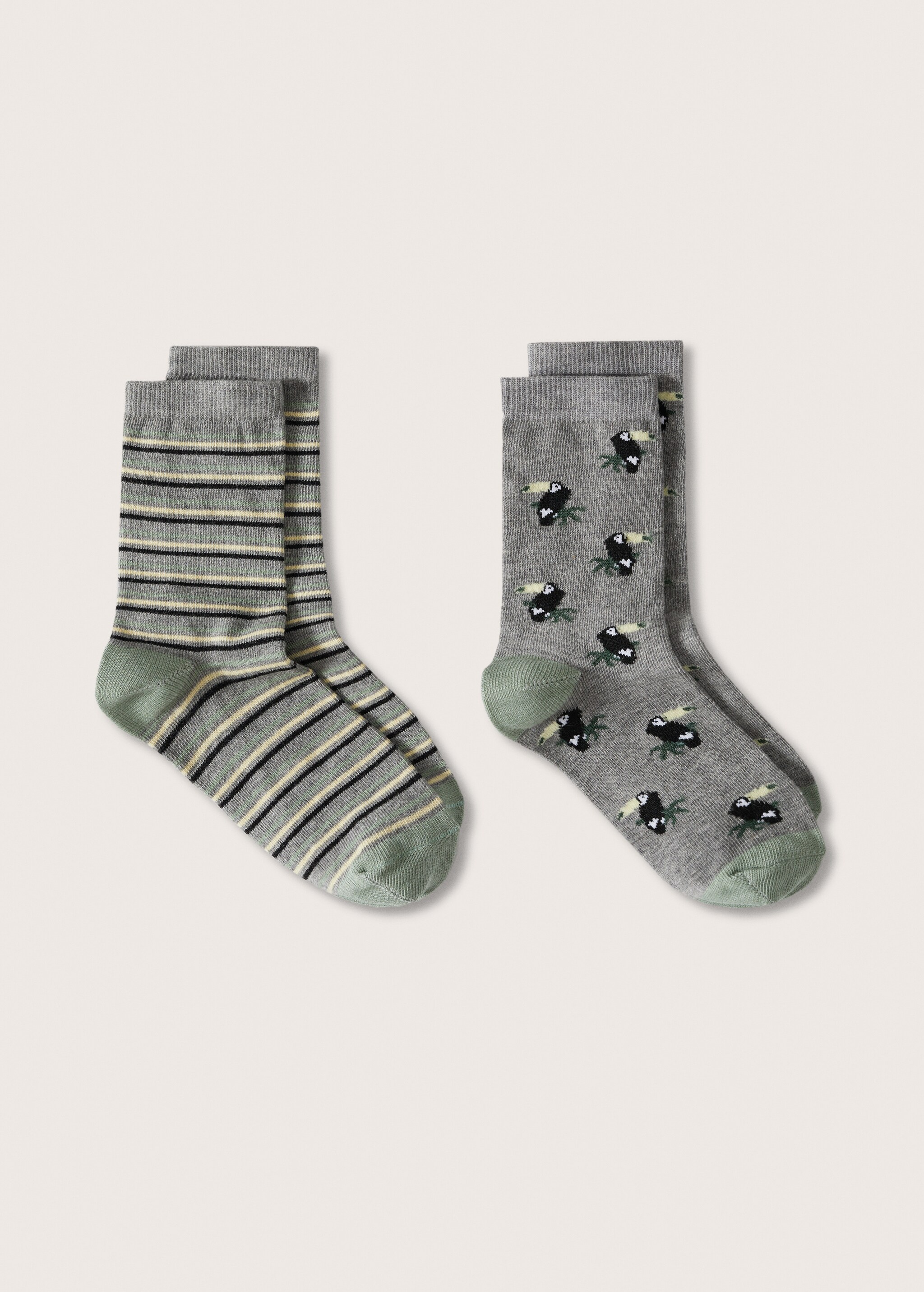 2 pack mixed socks - Article without model