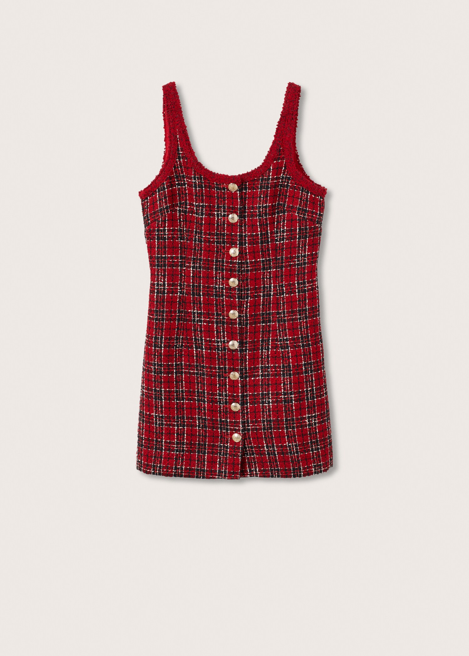 Vestit tweed botons - Article sense model