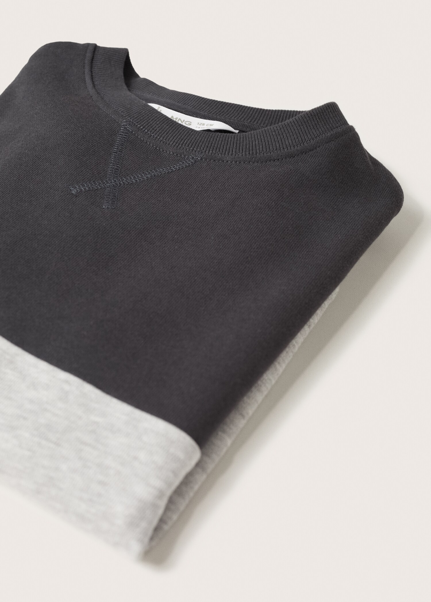Sudadera bicolor - Detalle del artículo 8