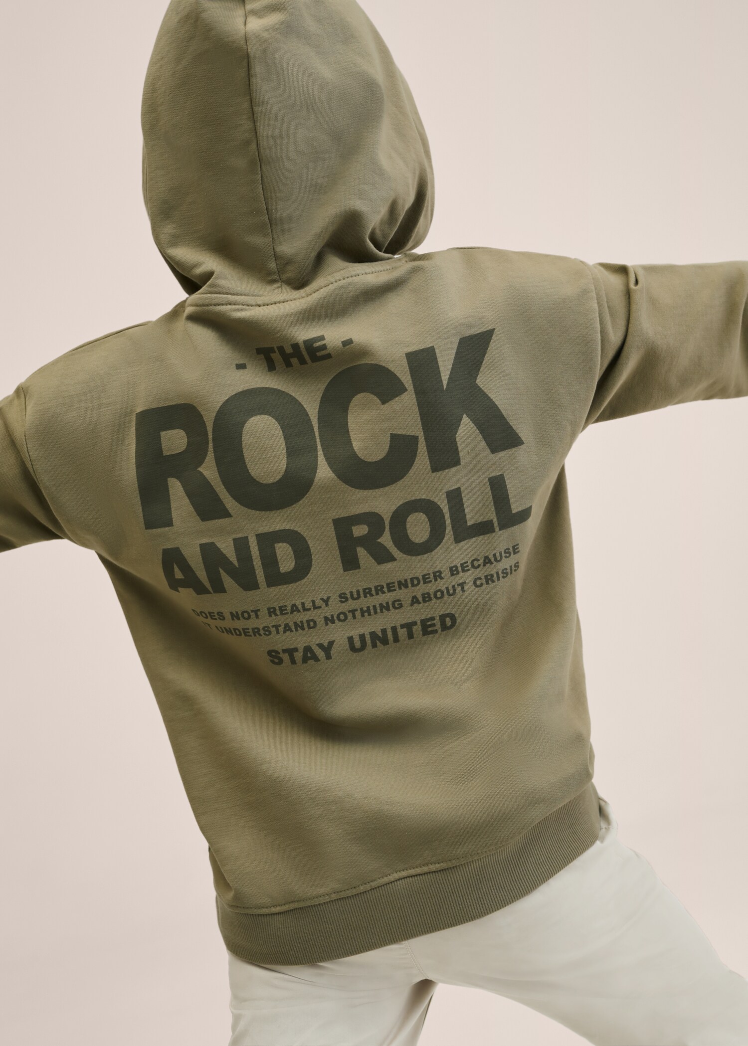 Sudadera oversize mensaje - Detalle del artículo 2