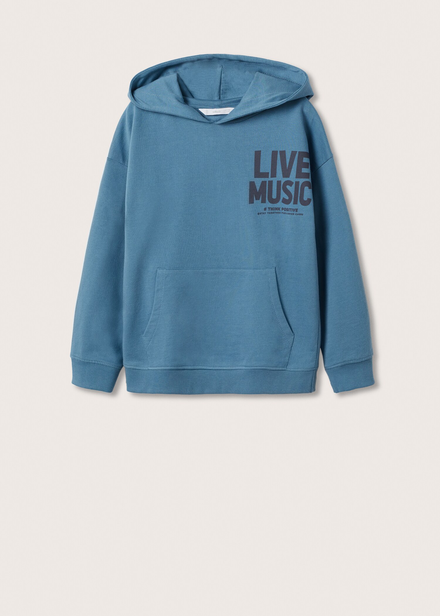 Sudadera oversize mensaje - Artículo sin modelo