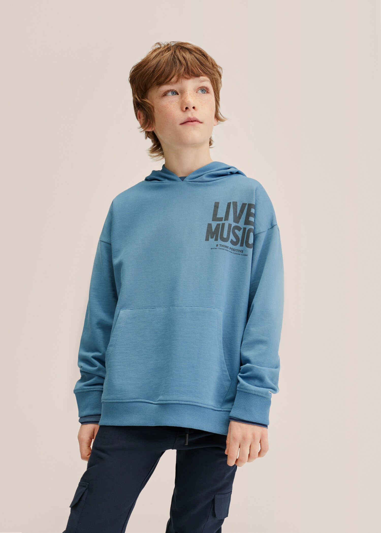 Sudadera oversize mensaje - Detalle del artículo 1