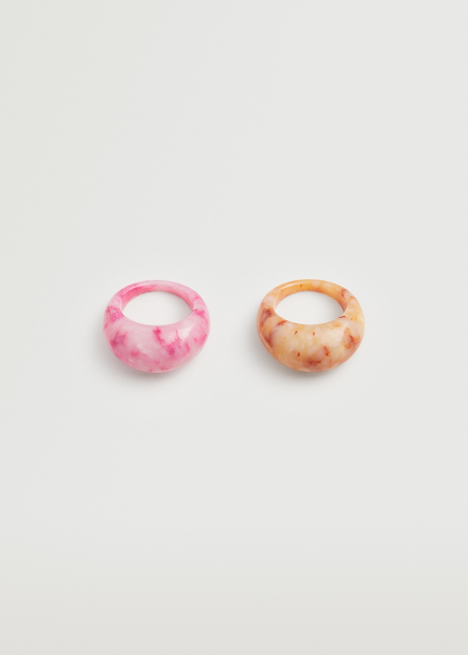 Pack 2 anillos resina - Artículo sin modelo