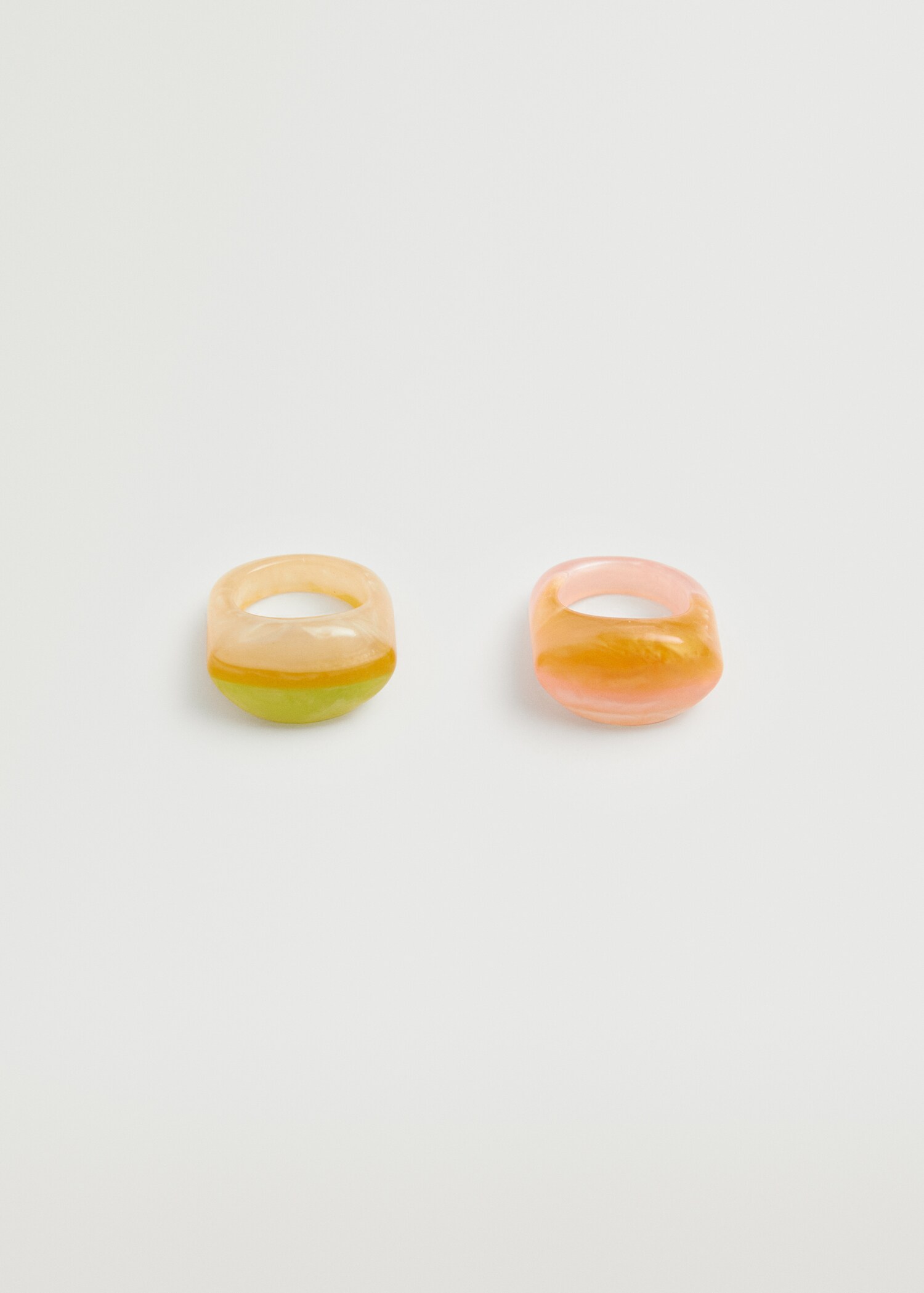 2-pack resin rings - Article without model