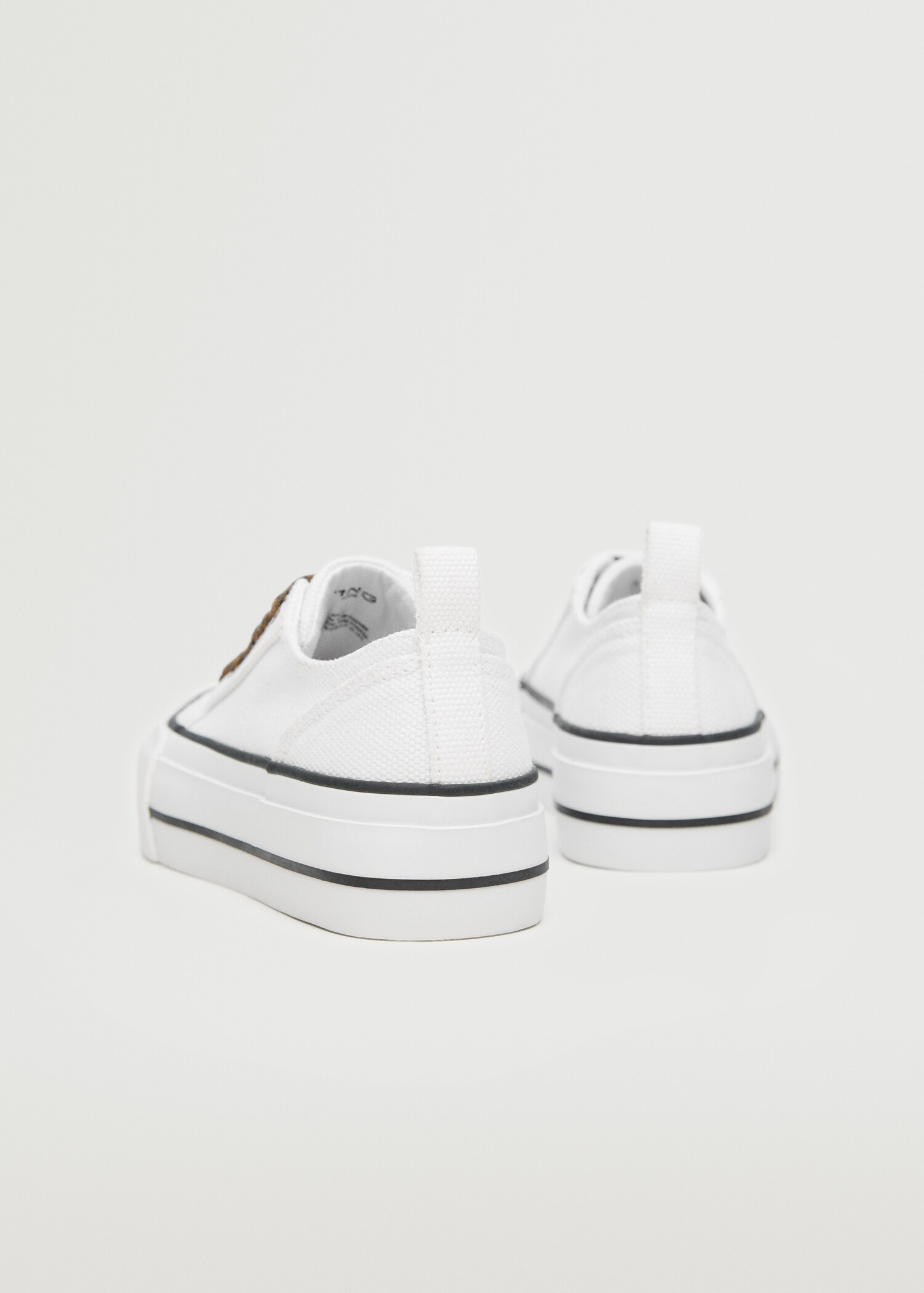 Platform lace-up sneakers - Details of the article 2