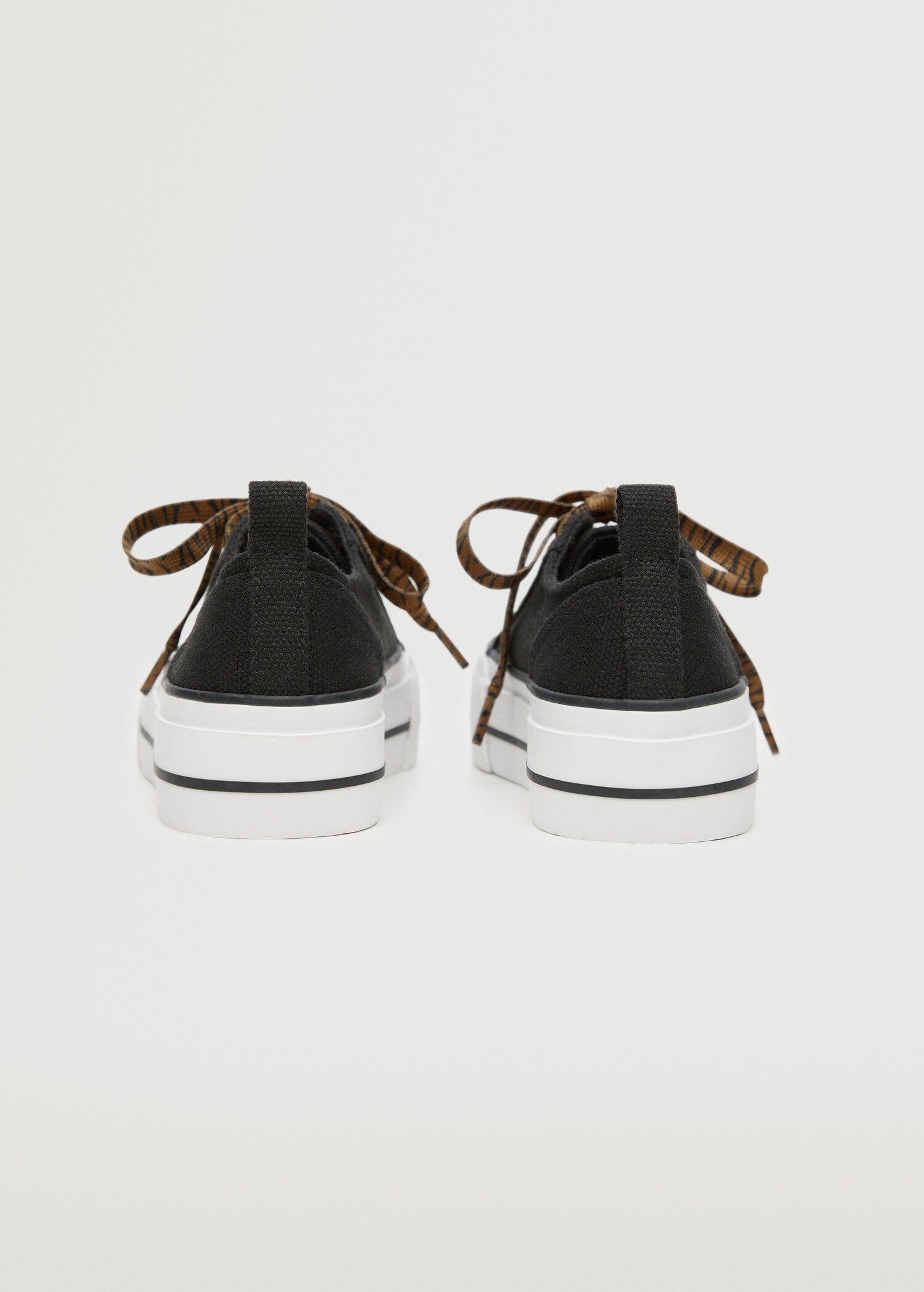 Platform lace-up sneakers - Details of the article 2