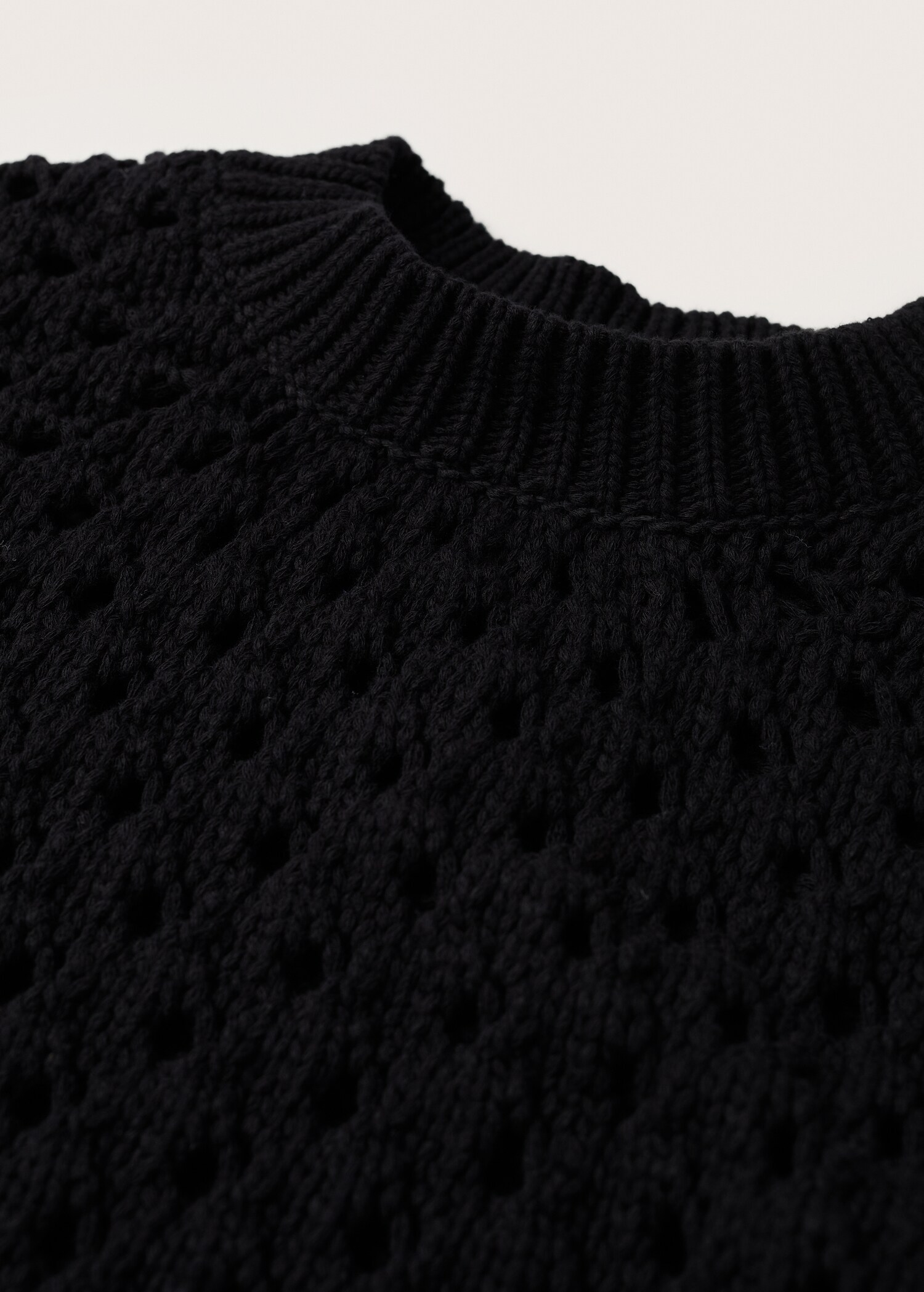 Openwork knit sweater - Details of the article 8