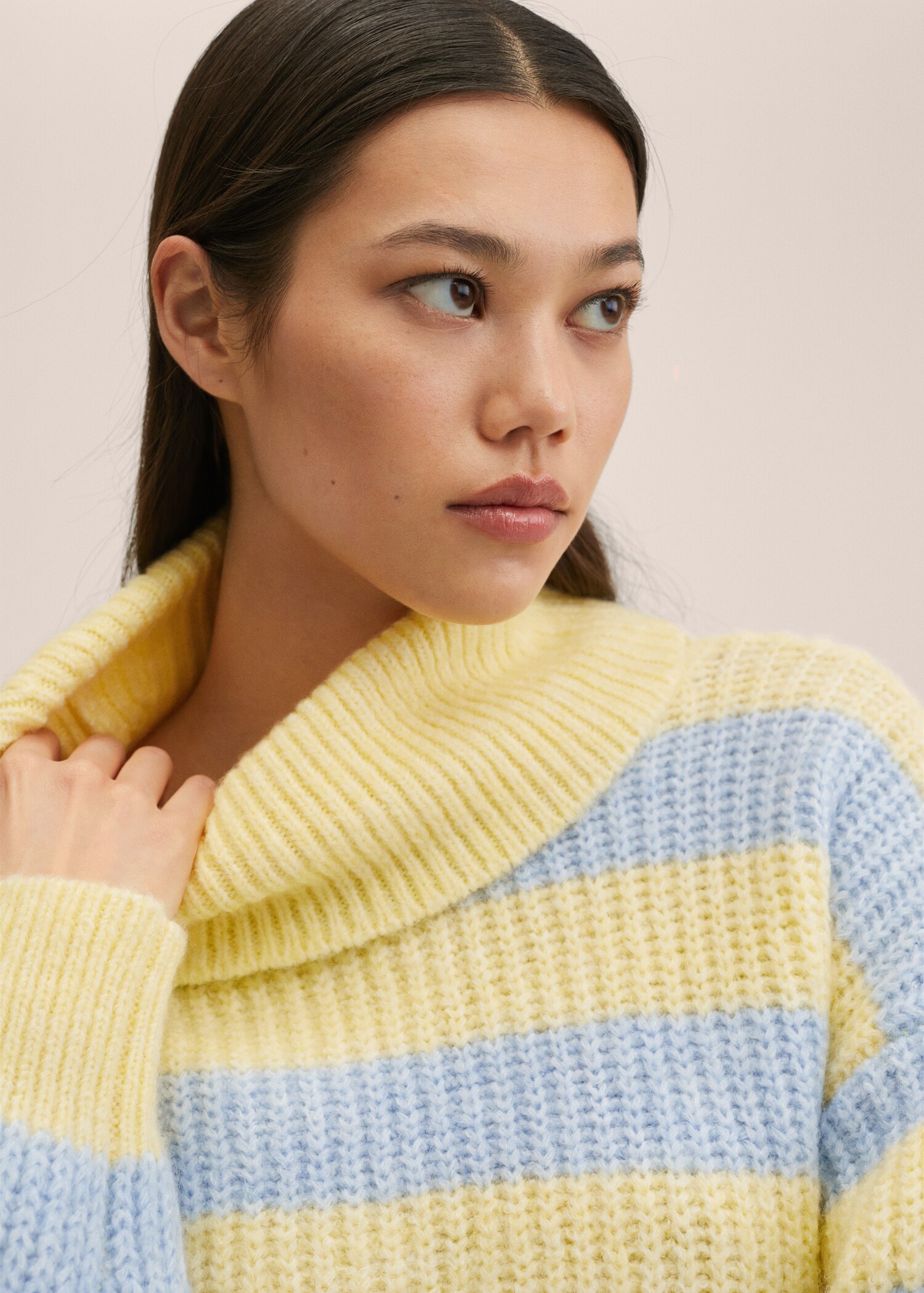 Pull-over rayures oversize - Détail de l'article 1