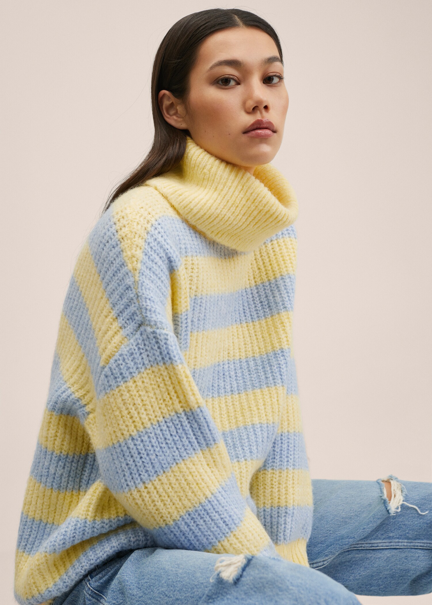 Pull-over rayures oversize - Détail de l'article 2