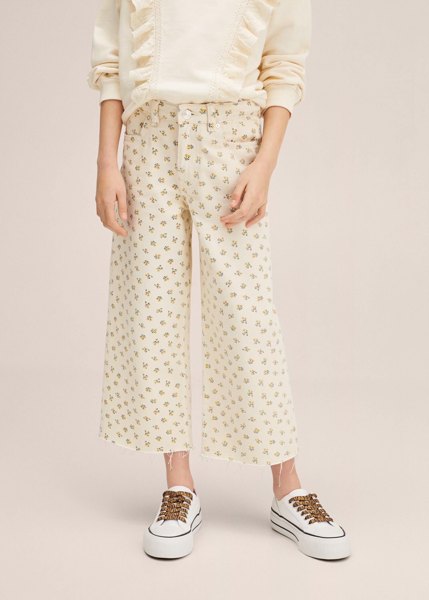 Jeans culotte estampado - Detalle del artículo 2