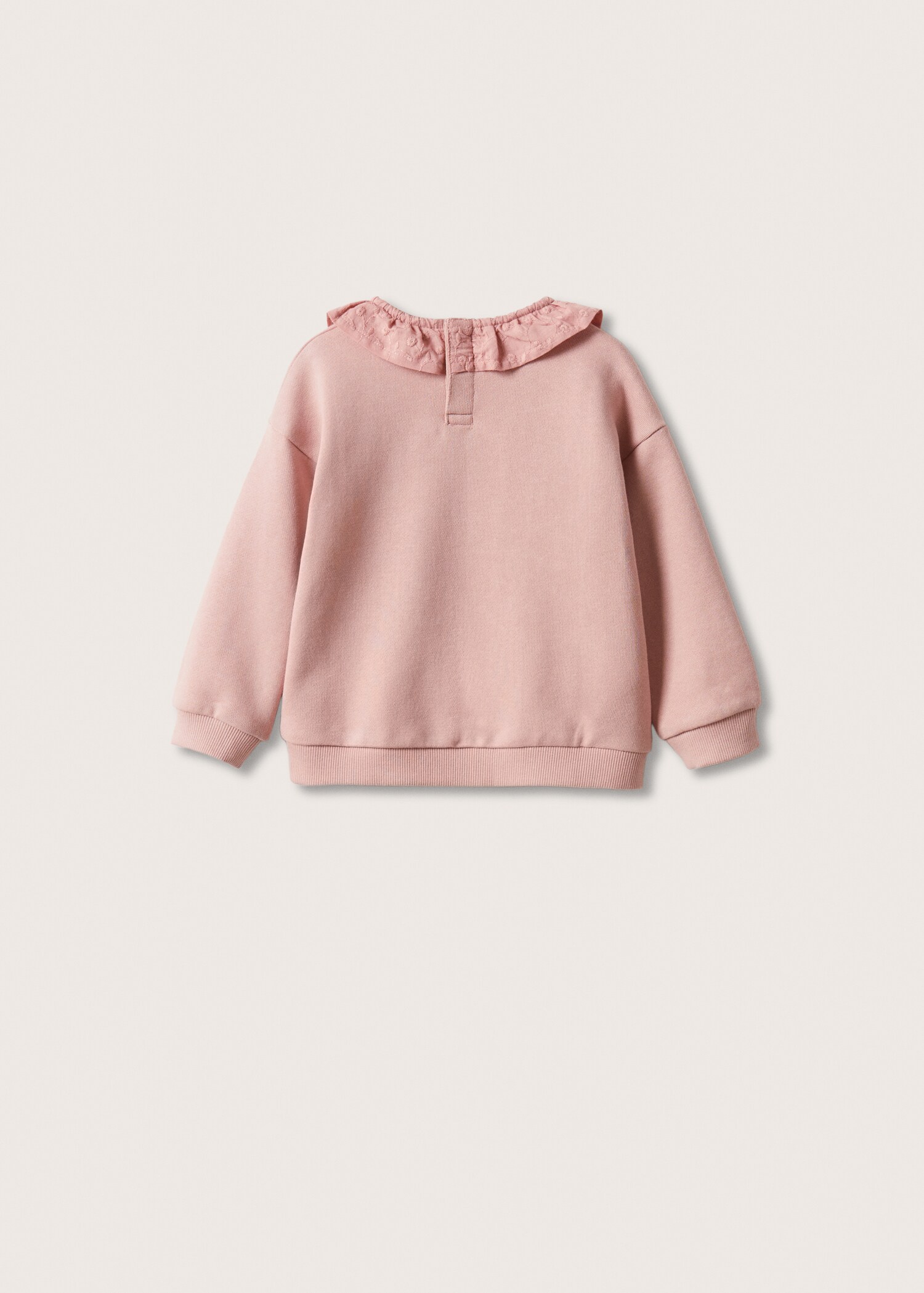 Sudadera algodón volante - Reverso del artículo